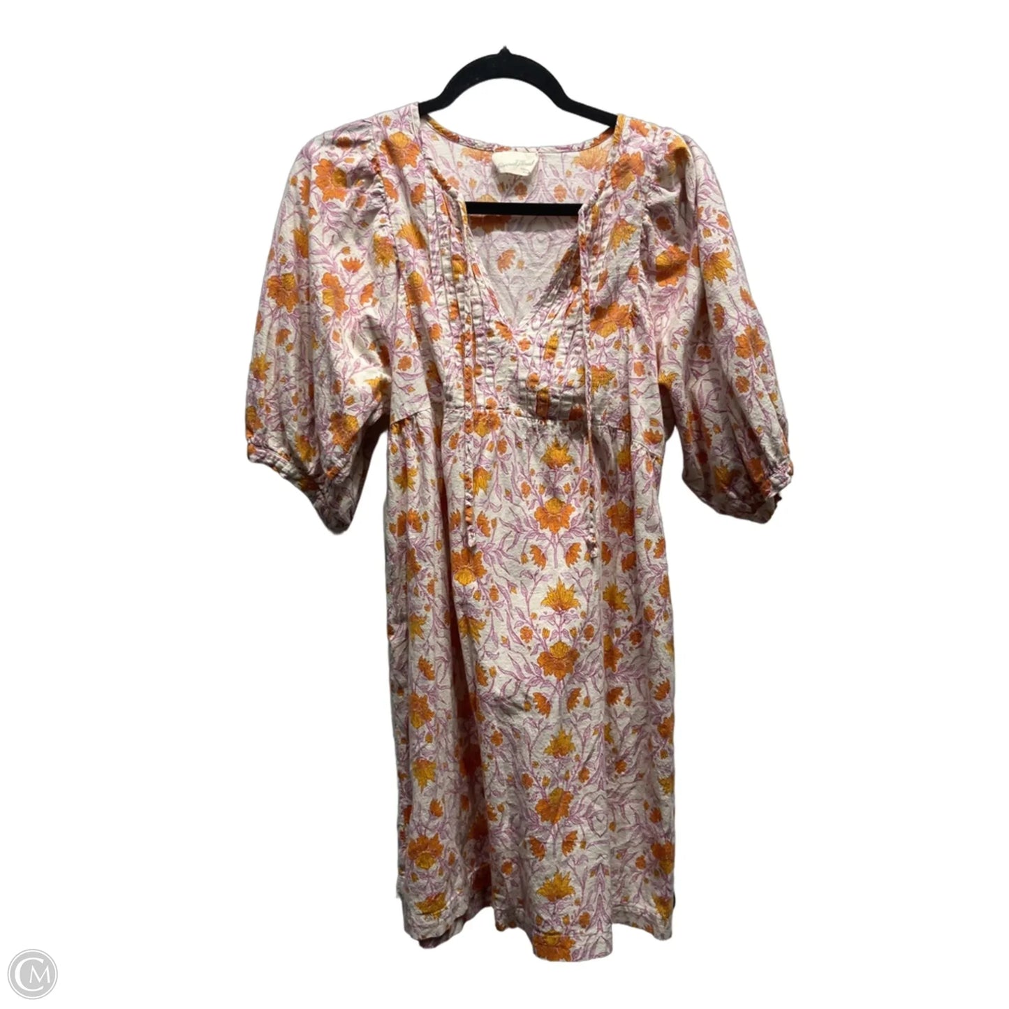 Dress Casual Short By Universal Thread In Orange & Pink, Size: S