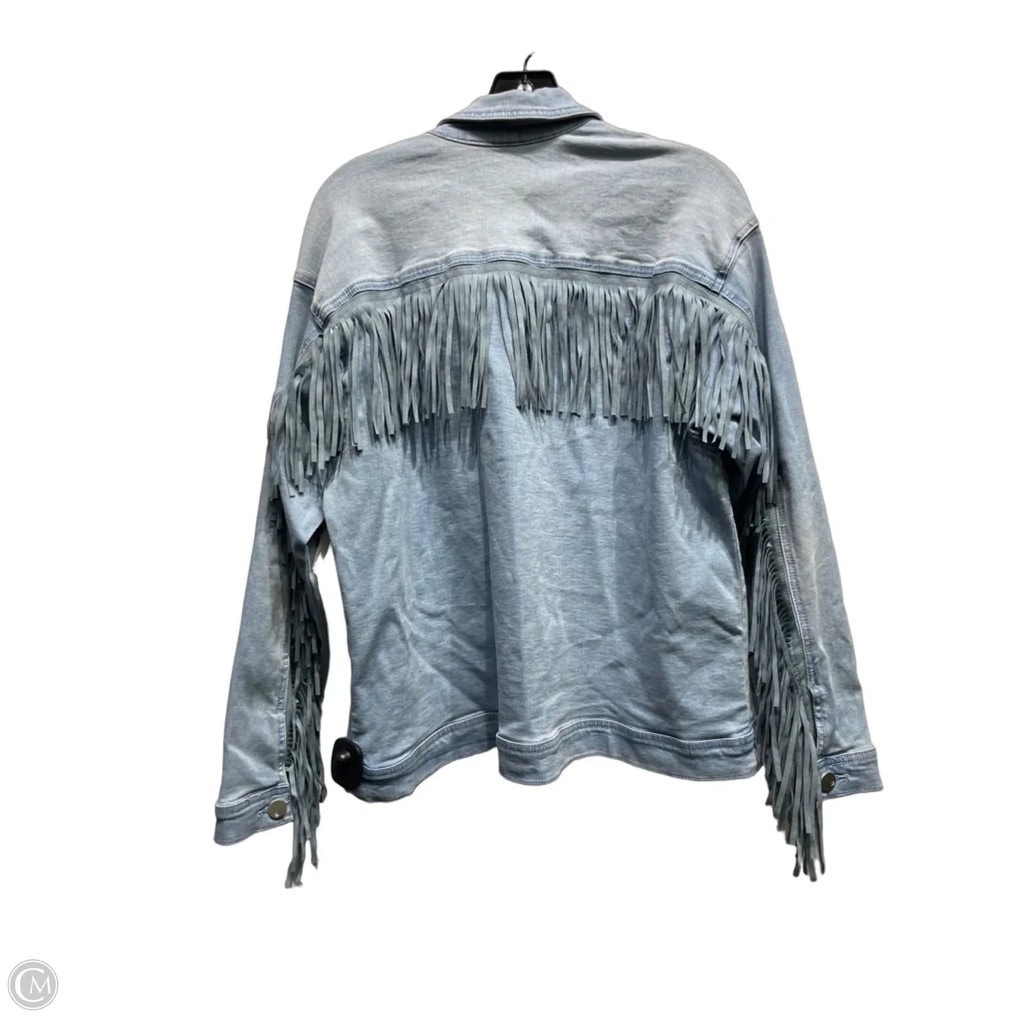 Jacket Other By Diane Gilman In Blue Denim, Size: M