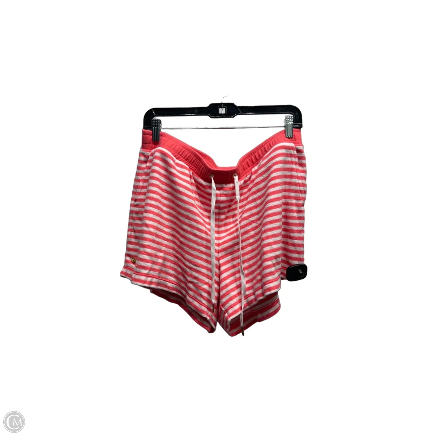 Shorts Designer By Lilly Pulitzer In Orange & White, Size: Xl