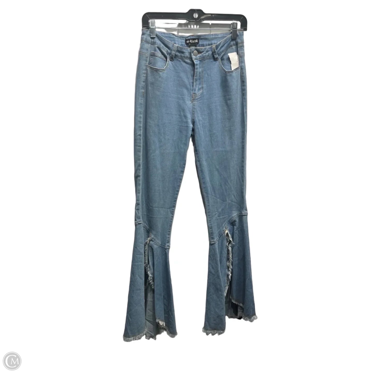 Jeans Boot Cut By Vocal In Blue Denim, Size: M