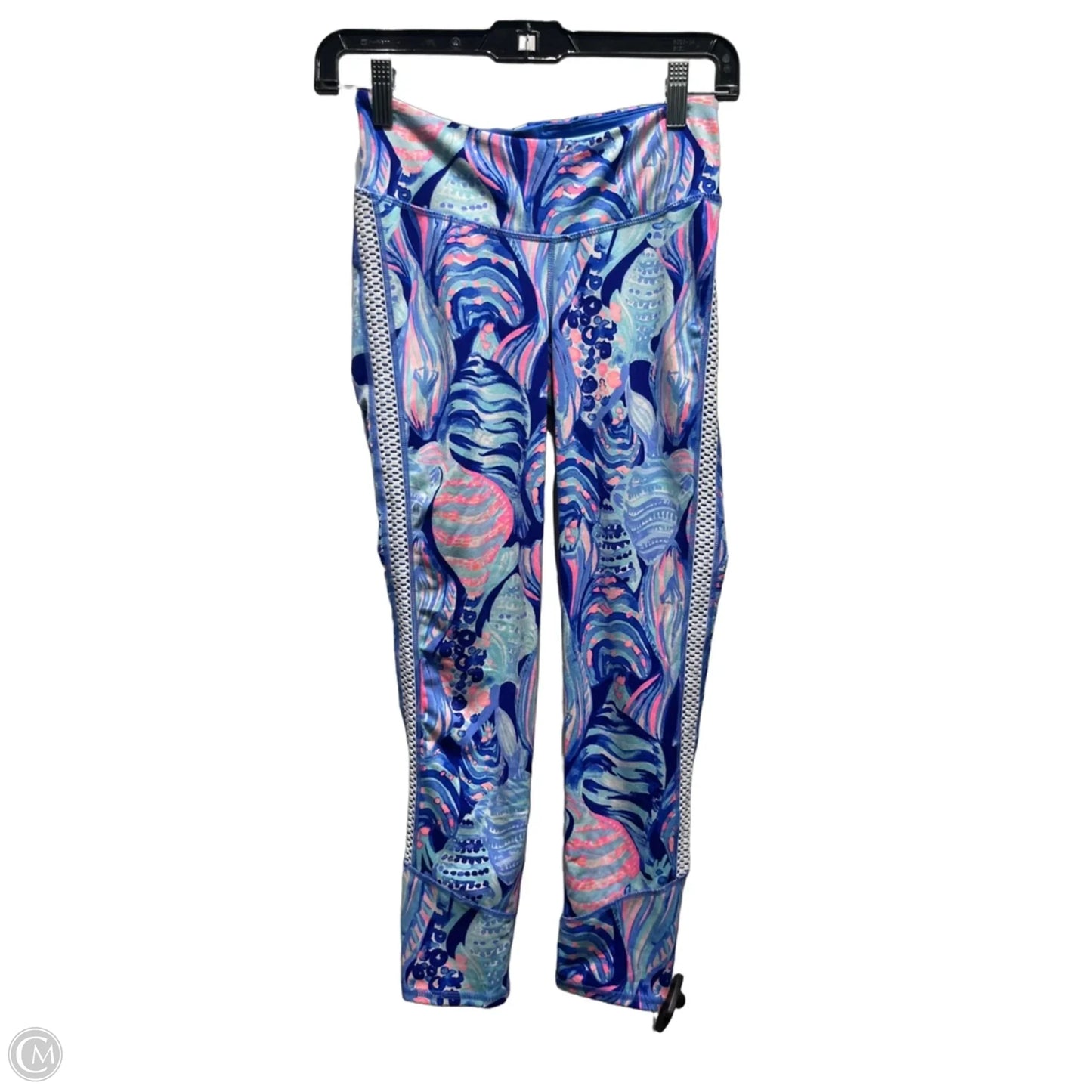Pants Designer By Lilly Pulitzer In Blue & Pink, Size: Xs