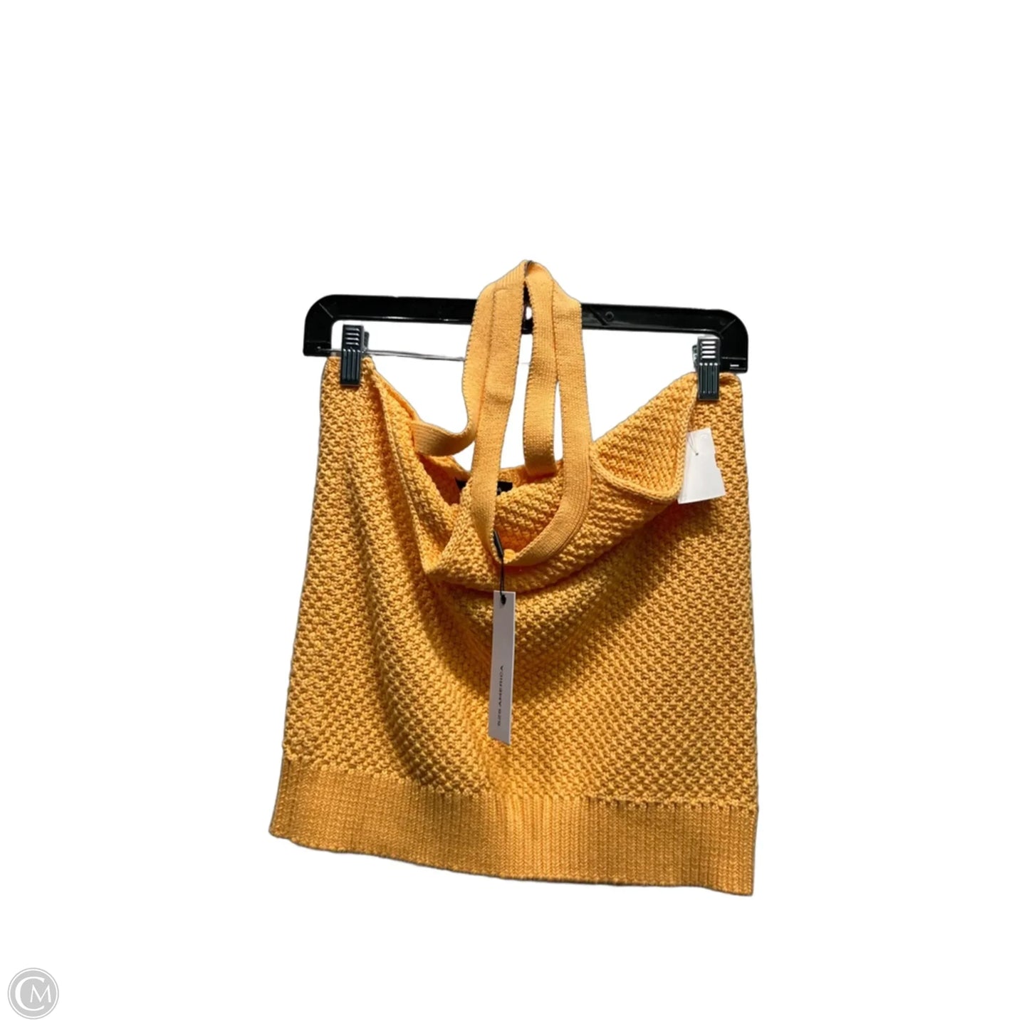 Top Sleeveless By 525 America In Orange, Size: M
