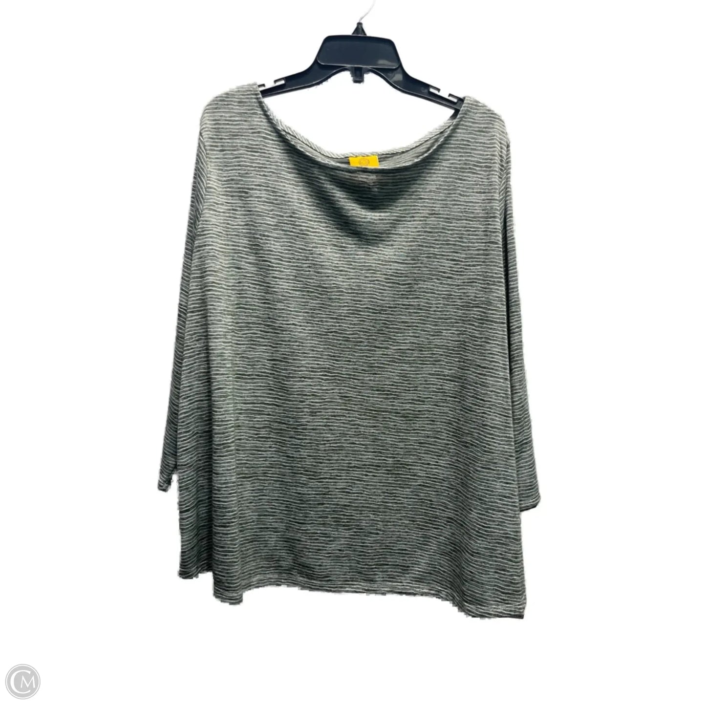 Top Long Sleeve By Ruby Rd In Green, Size: 3x