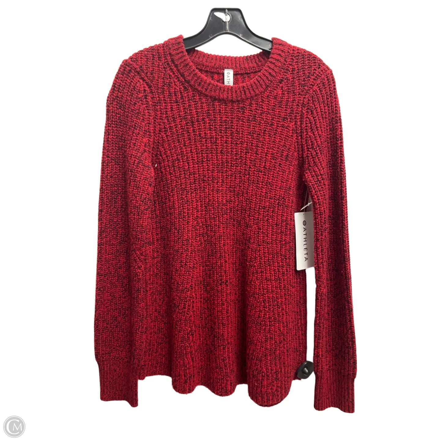 Sweater By Athleta In Black & Red, Size: Xxs