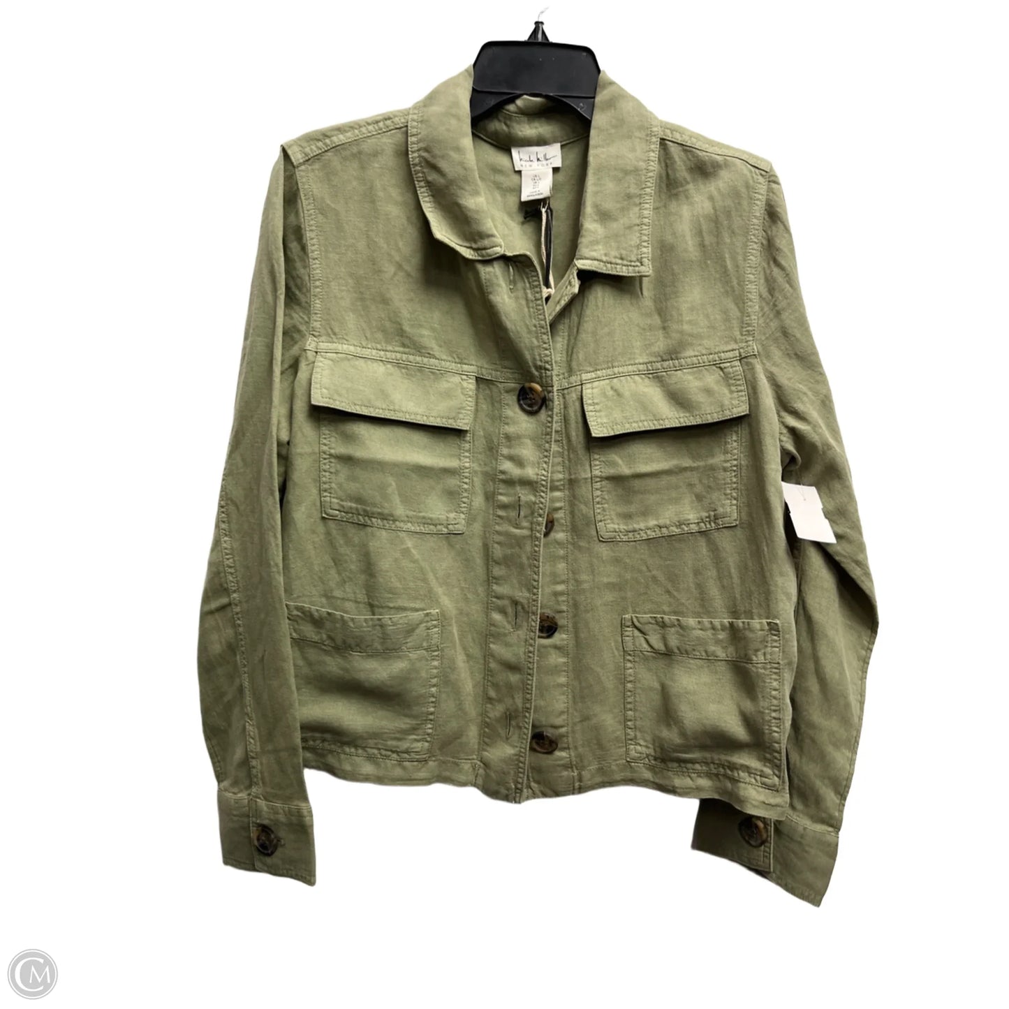 Jacket Other By Nicole Miller In Green, Size: L