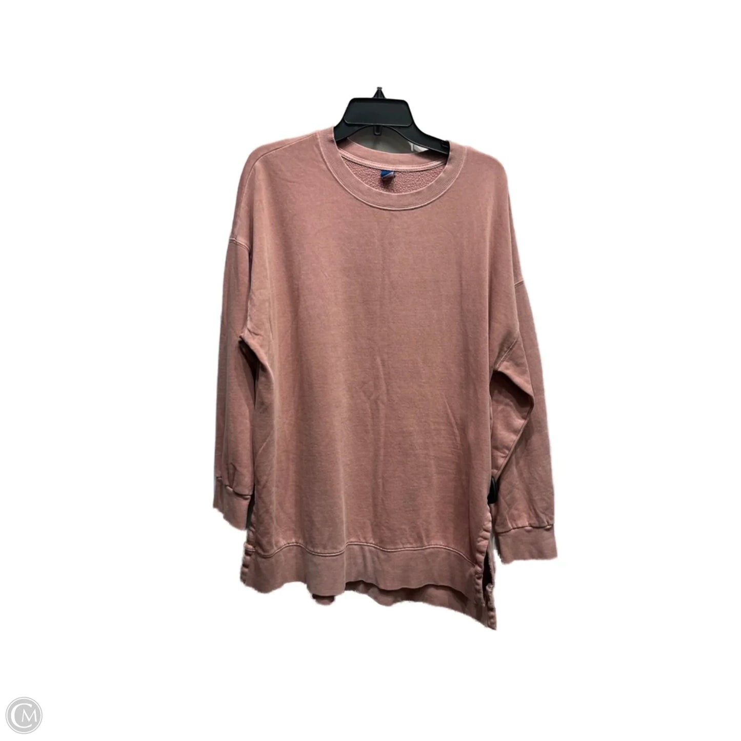 Sweatshirt Crewneck By Old Navy In Mauve, Size: L