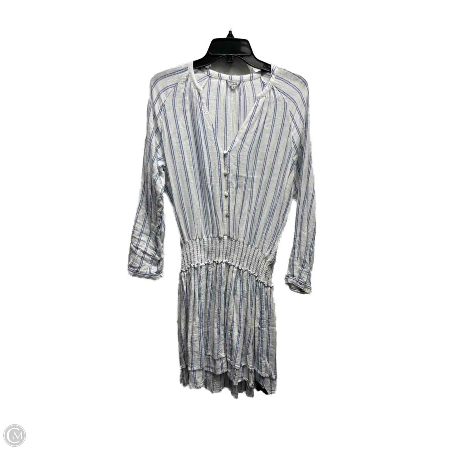 Dress Casual Short By Rails In Blue & White, Size: M