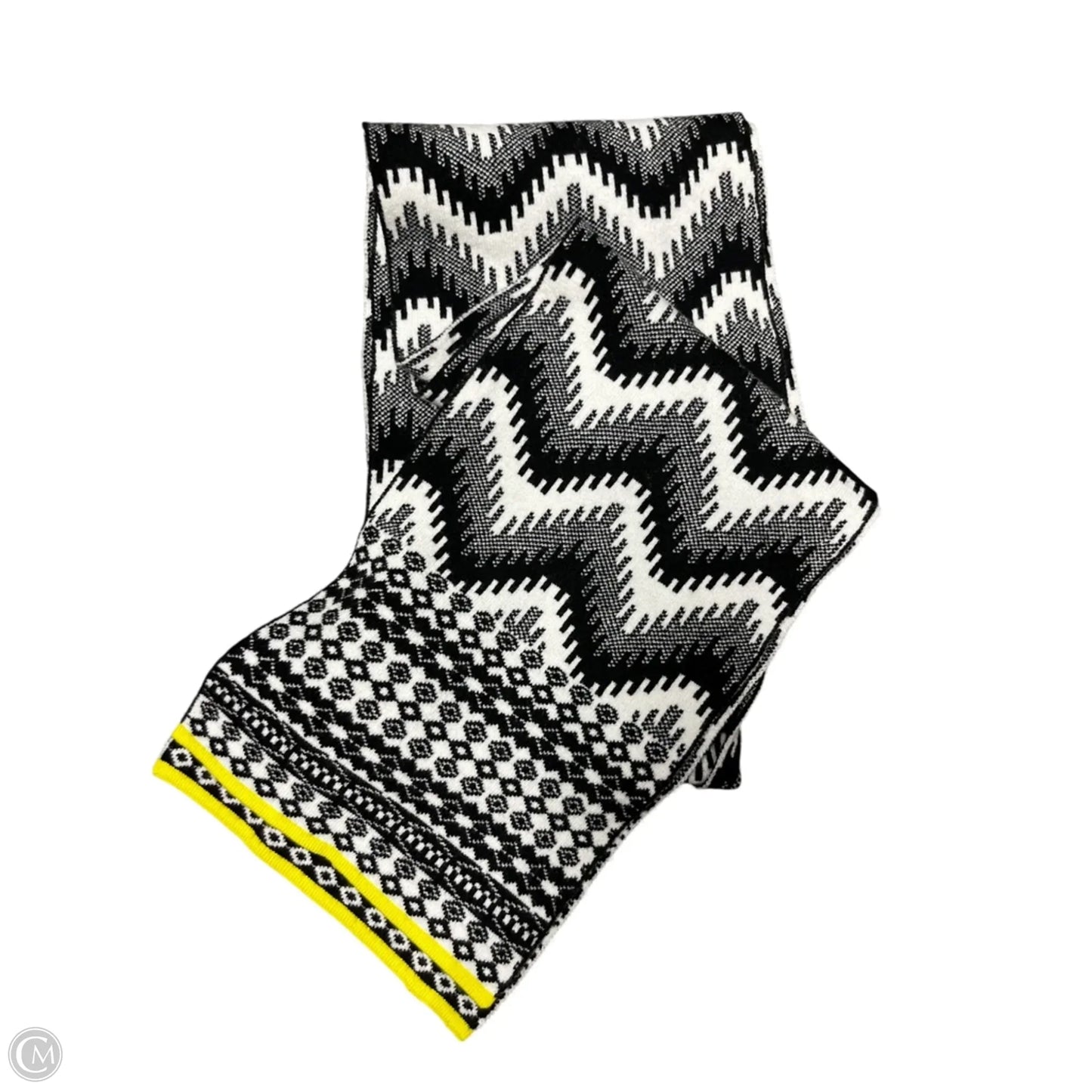 Scarf Winter By Maeve In Black & White