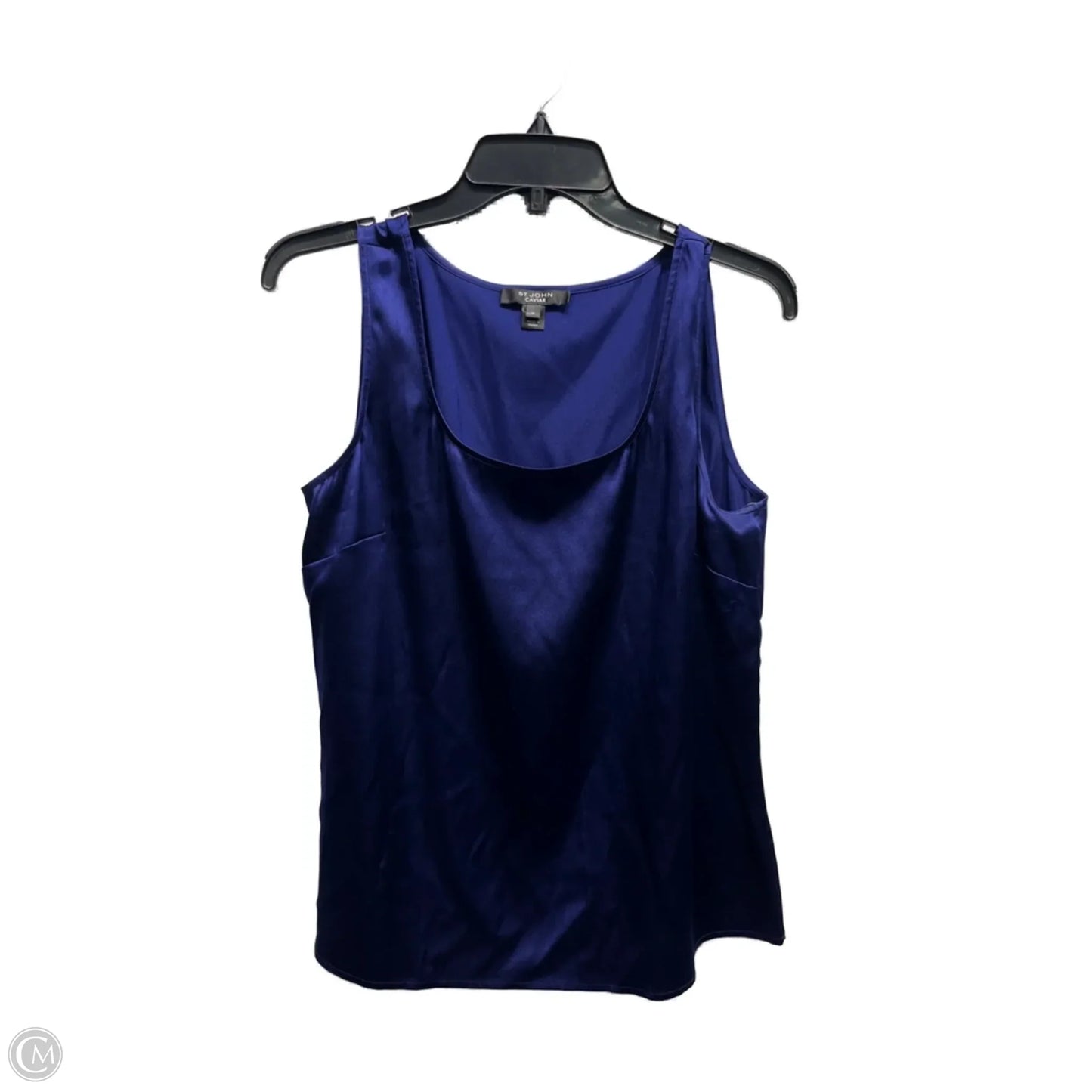 Top Sleeveless Luxury Designer By St John Collection In Blue, Size: M
