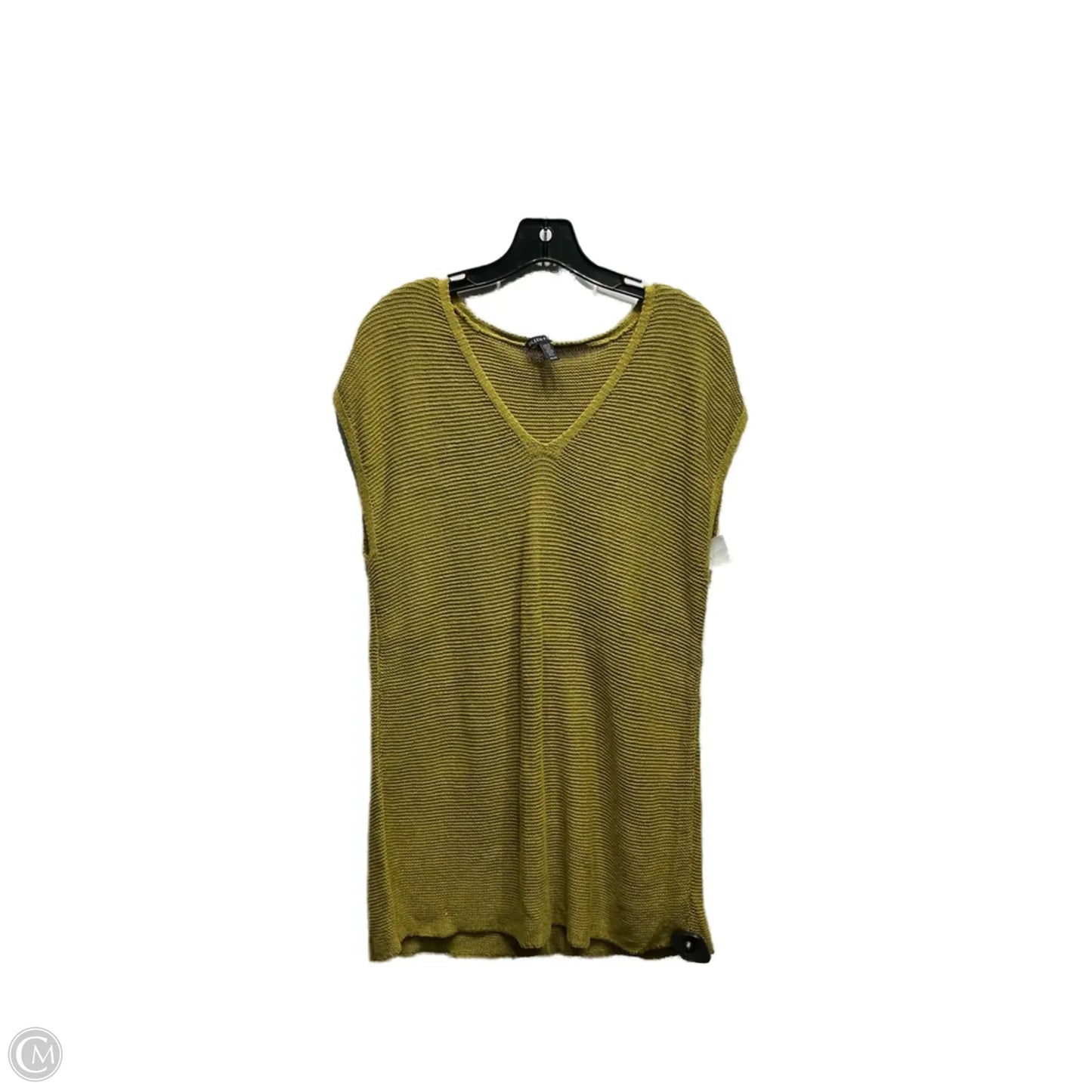 Tunic Short Sleeve By Eileen Fisher In Green, Size: Xs