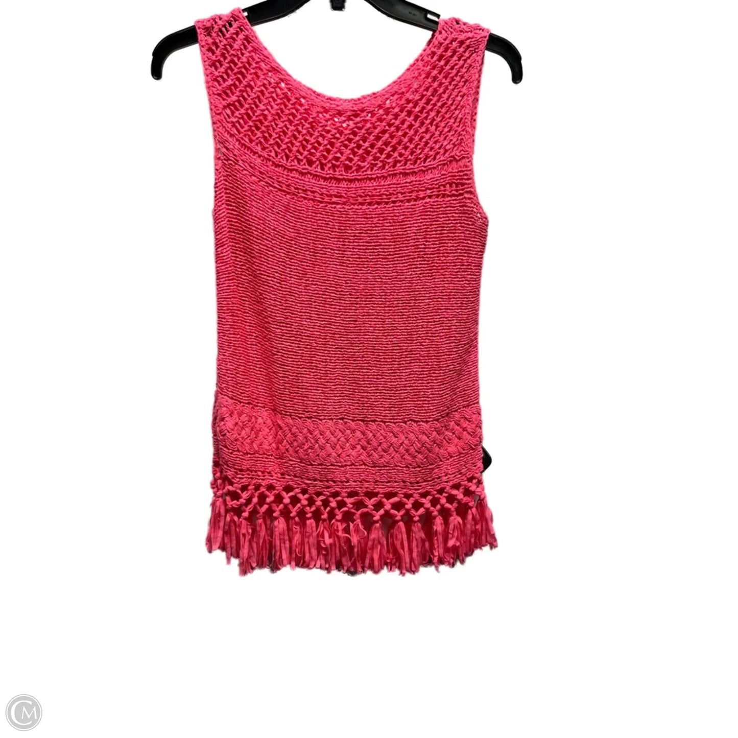 Top Sleeveless Designer By Lilly Pulitzer In Pink, Size: S