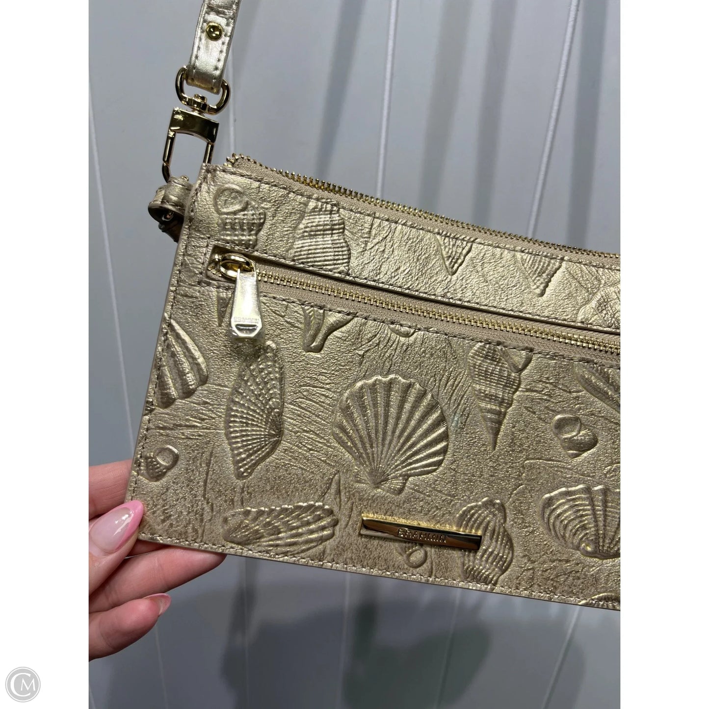 Crossbody Designer By Brahmin, Size: Medium