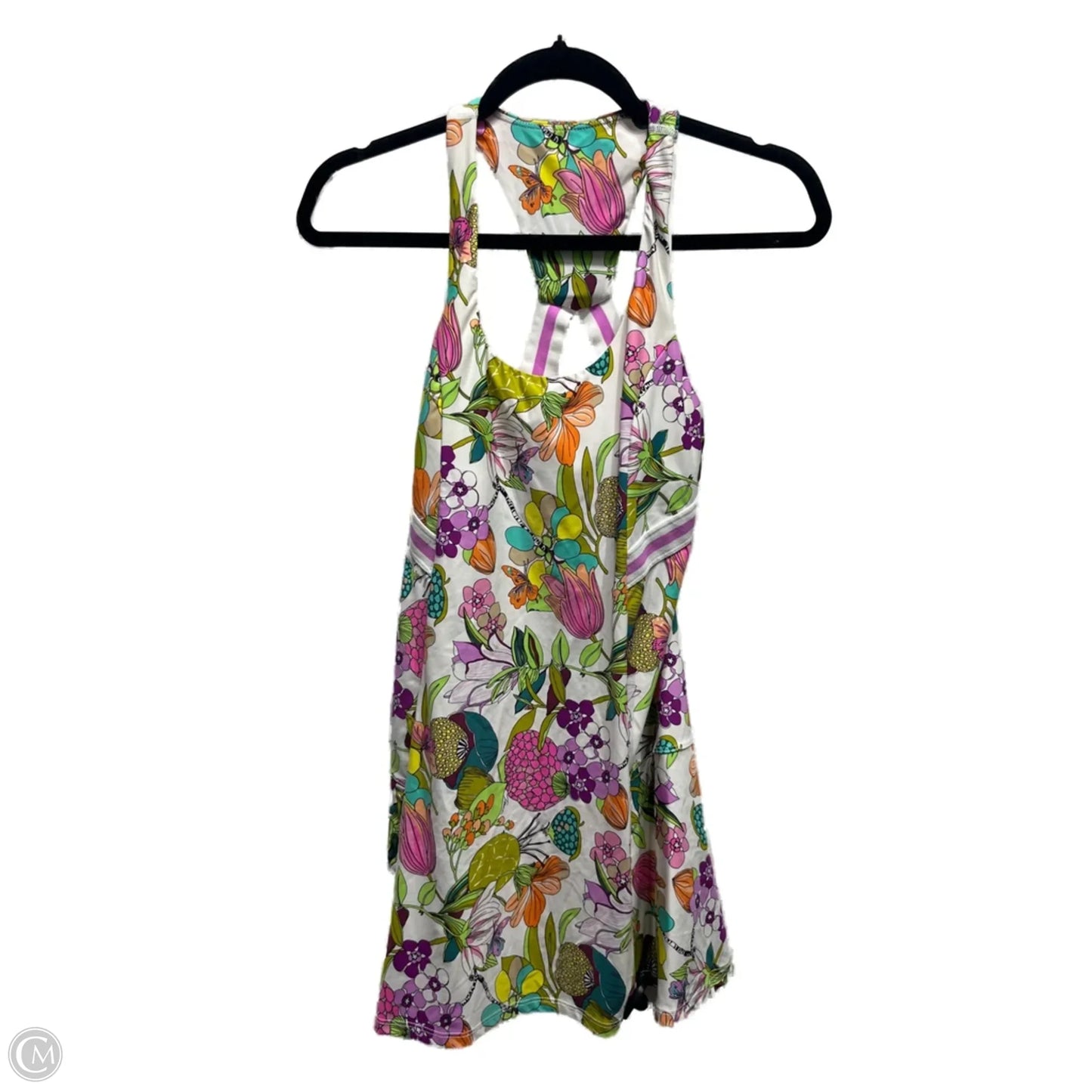 Dress Casual Short By Trina Turk In Green & Purple, Size: Xs