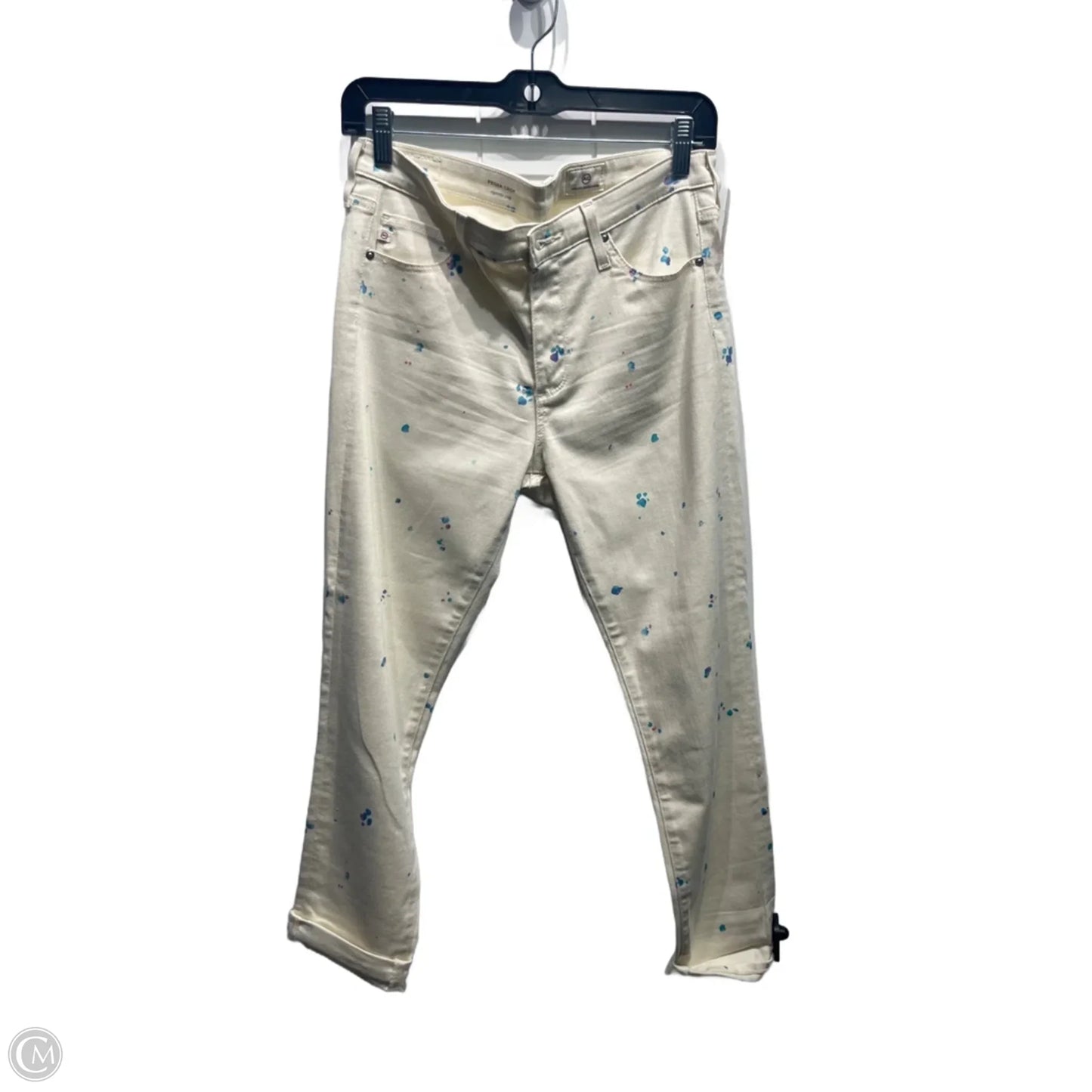 Pants Other By Adriano Goldschmied In Blue & Cream, Size: 6