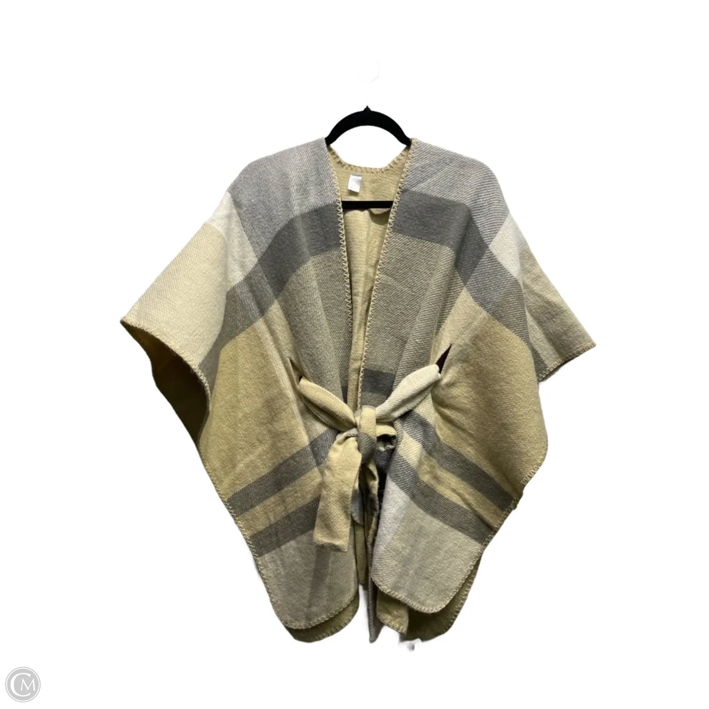 Sweater By Clothes Mentor In Grey & Tan, Size: Osfm