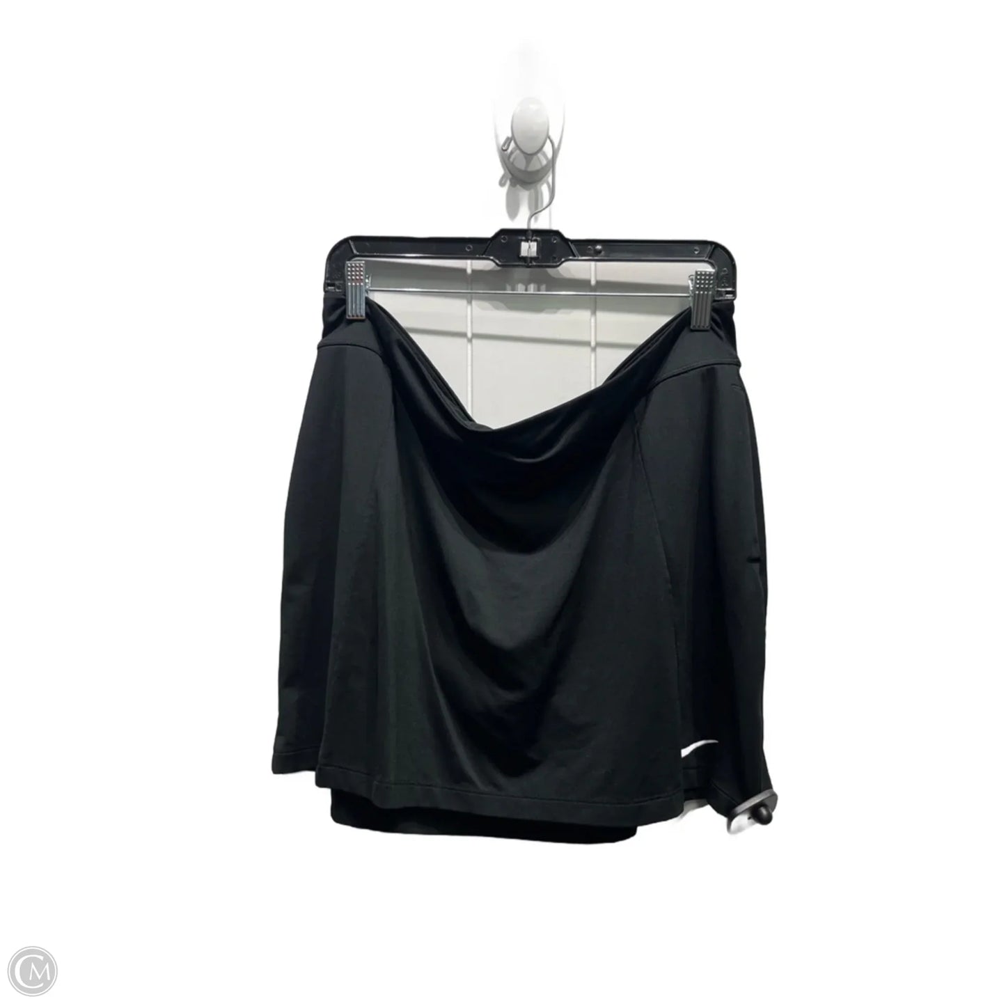 Athletic Skort By Nike Apparel In Black, Size: Xl