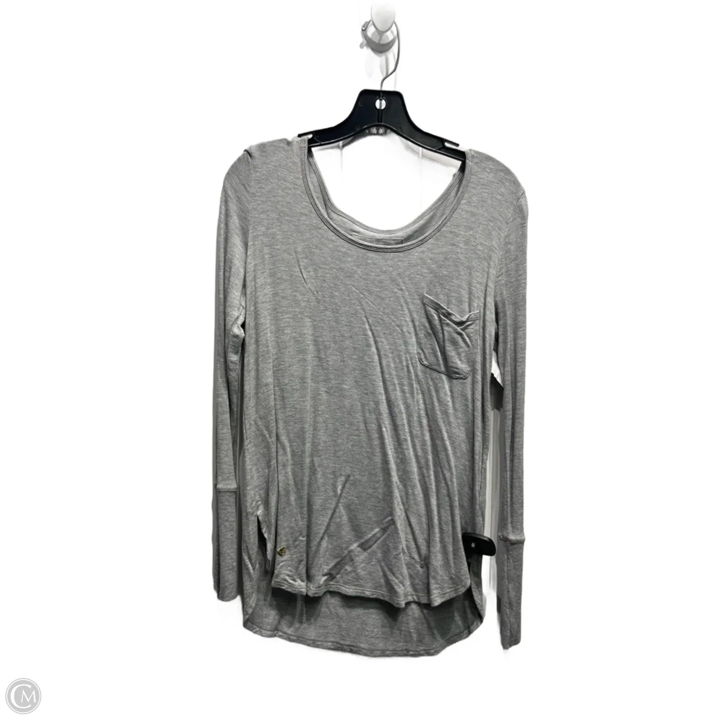 Top Long Sleeve Designer By Lilly Pulitzer In Grey, Size: Xs