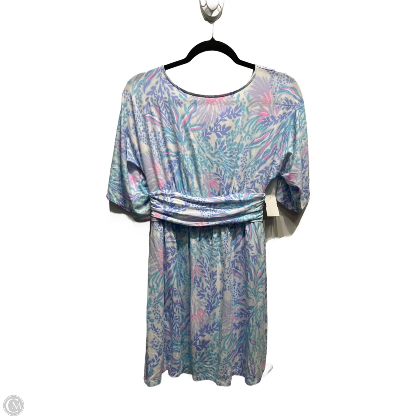 Romper Designer By Lilly Pulitzer In Blue & Pink, Size: Xs