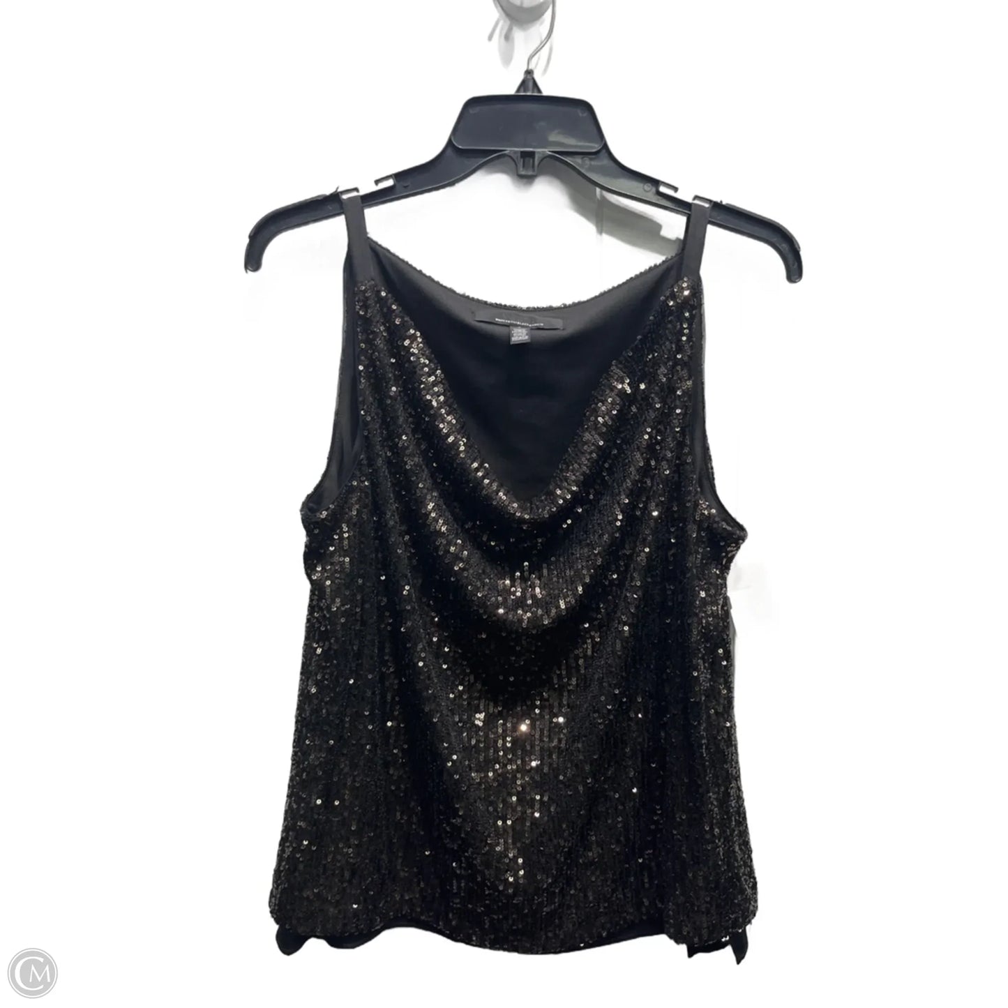 Top Sleeveless By White House Black Market In Black & Gold, Size: S