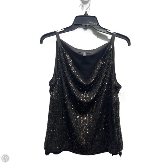 Top Sleeveless By White House Black Market In Black & Gold, Size: S