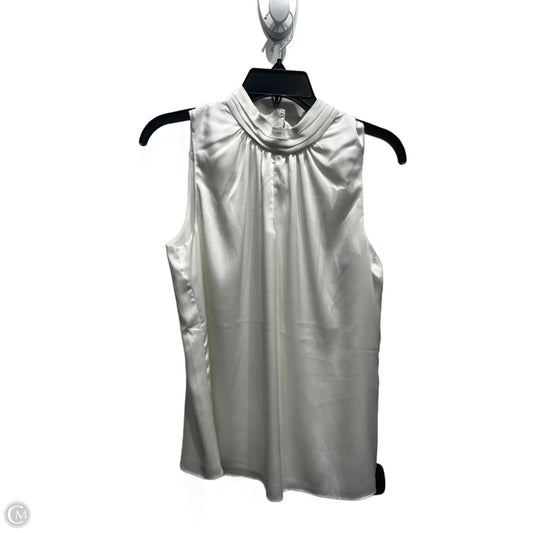 Top Sleeveless By White House Black Market In Cream, Size: S