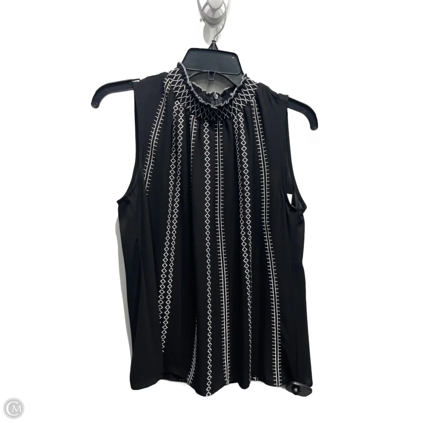 Top Sleeveless By White House Black Market In Black & White, Size: 8