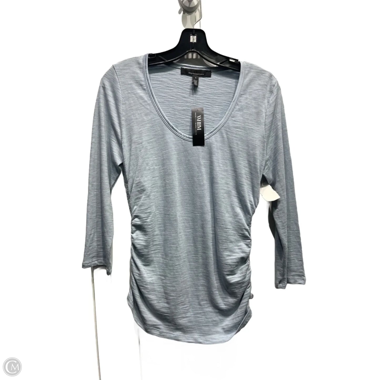 Top Long Sleeve By White House Black Market In Blue, Size: S