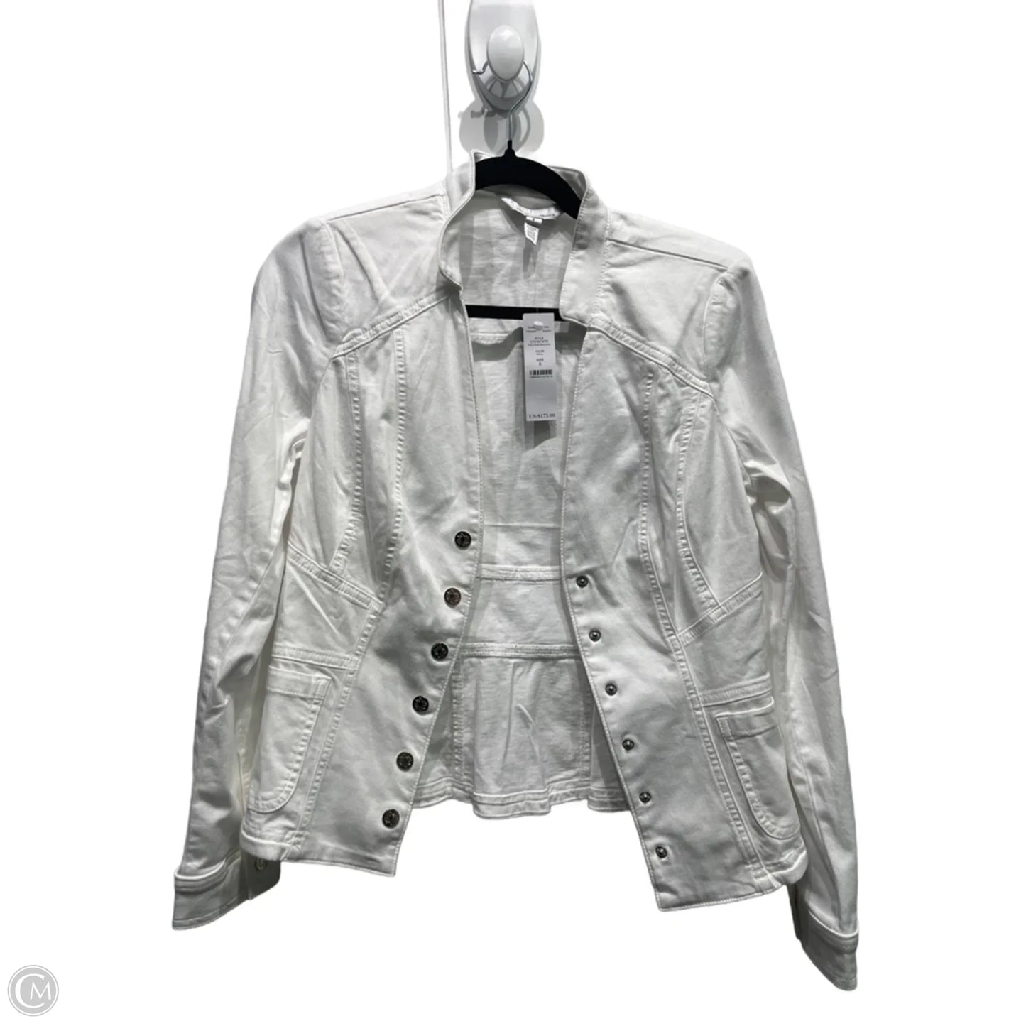 Jacket Other By White House Black Market In White, Size: 8
