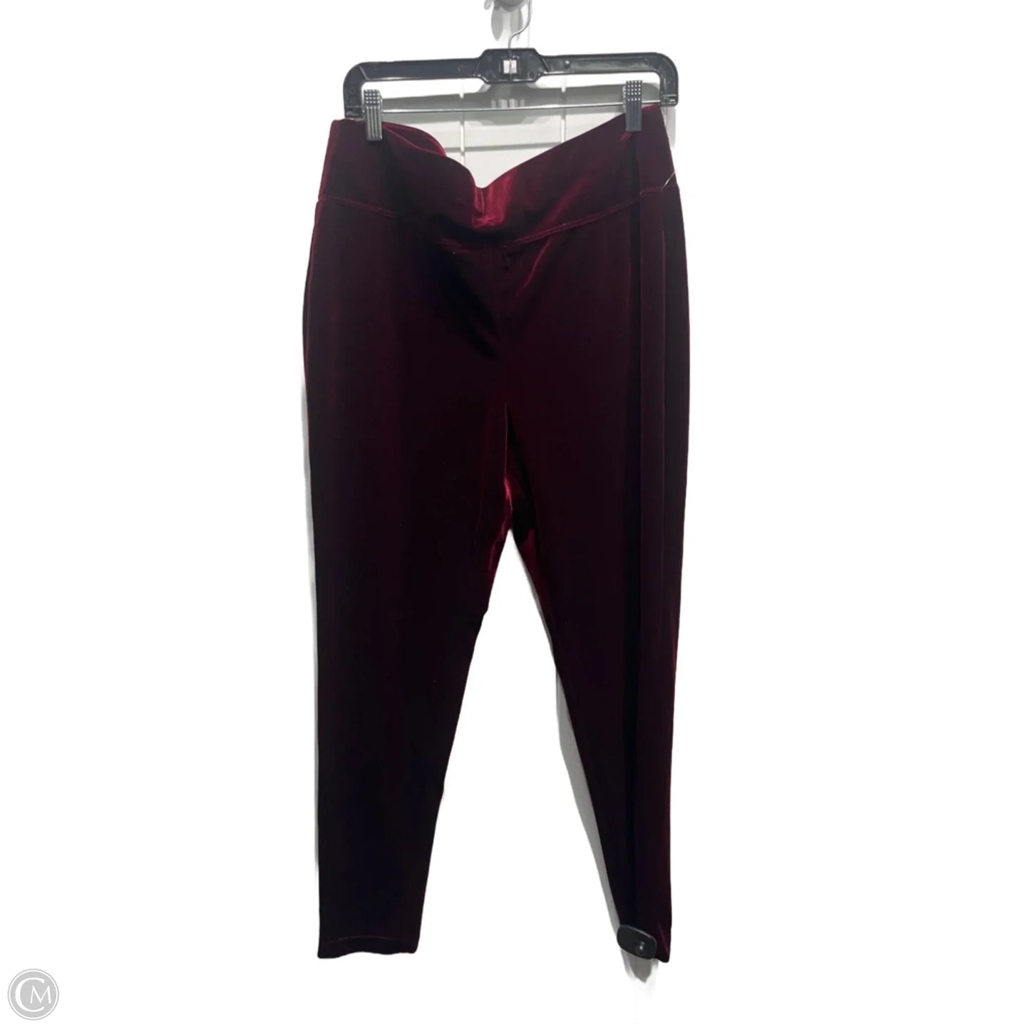 Pants Leggings By Inc In Maroon, Size: Xl