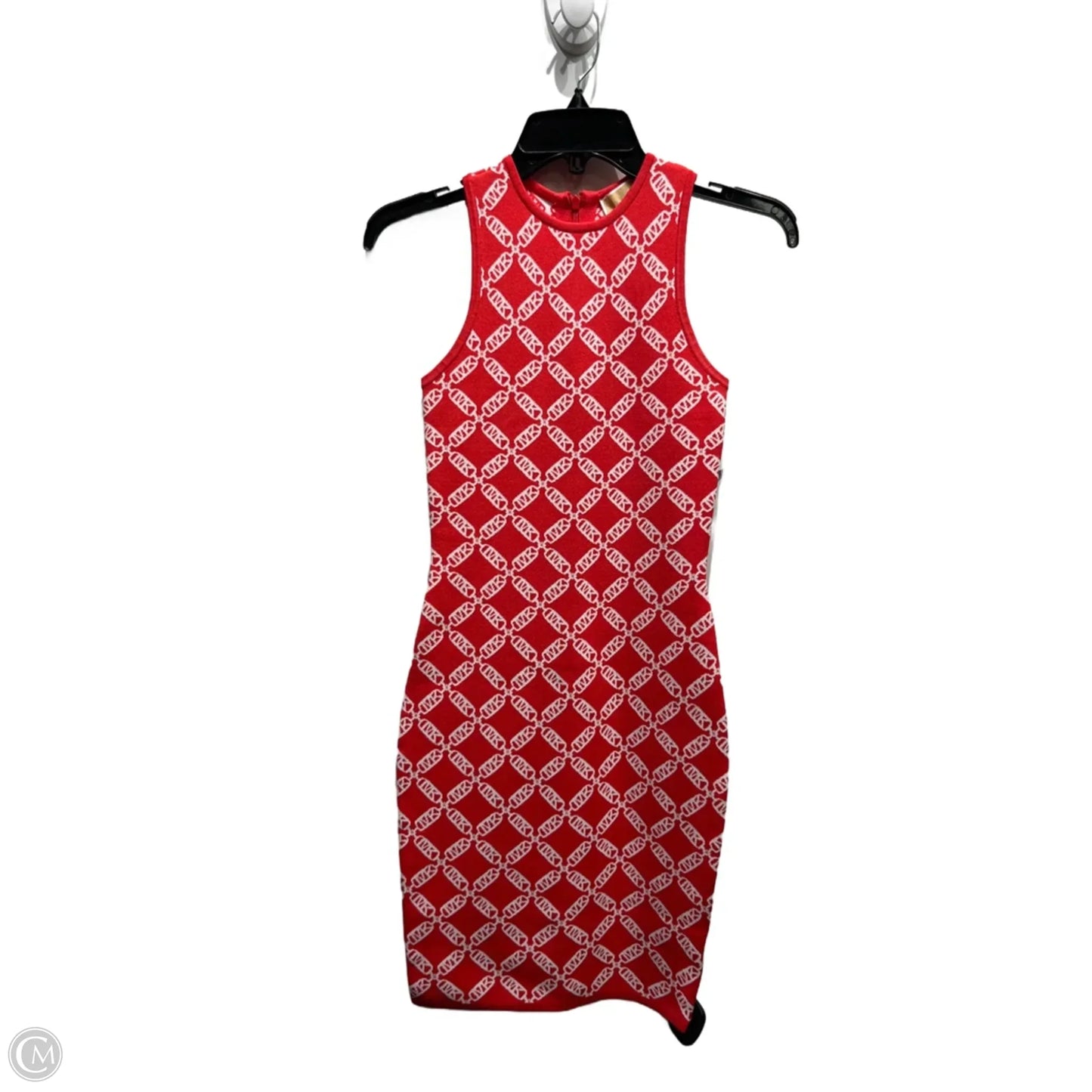 Dress Casual Short By Michael By Michael Kors In Red & White, Size: Xxs