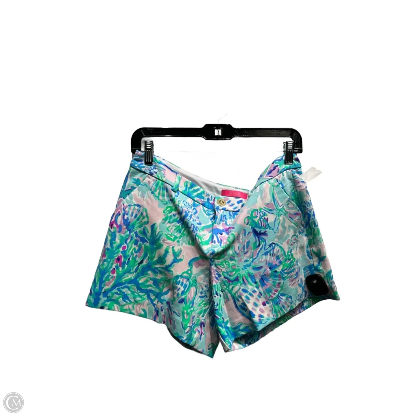 Skirt Designer By Lilly Pulitzer In Blue & Green, Size: 10