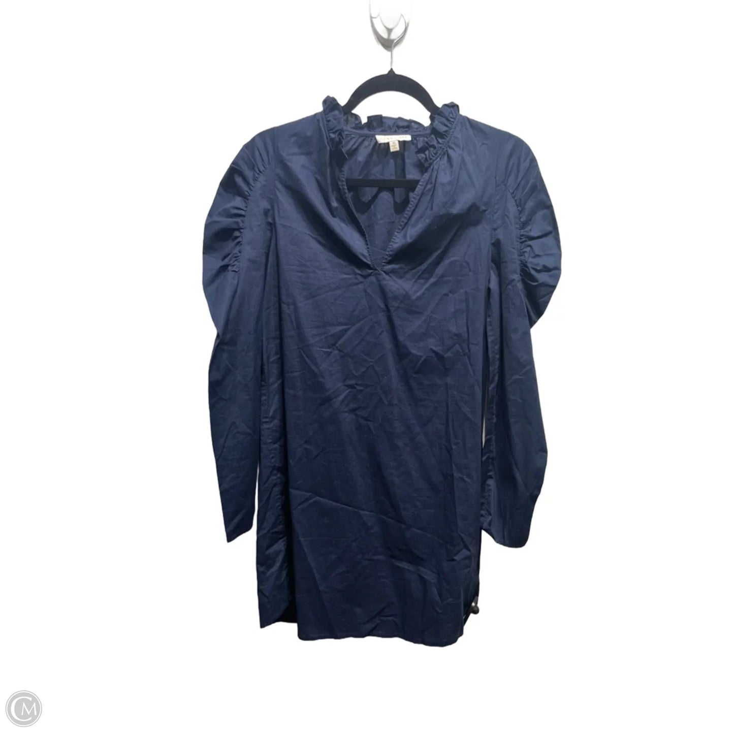 Dress Casual Short By ANNA CATE In Navy, Size: Xs