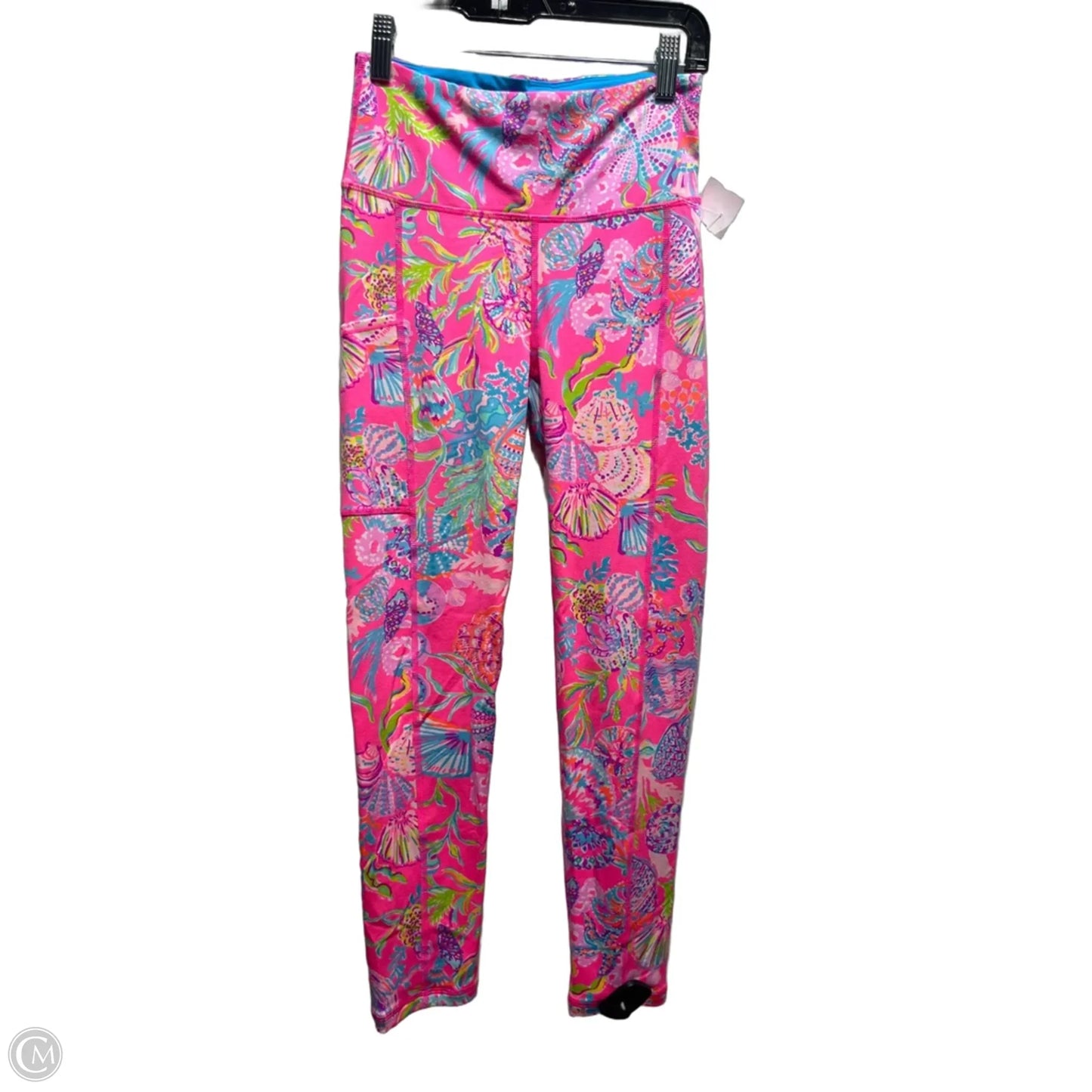 Pants Designer By Lilly Pulitzer In Pink & Yellow, Size: Xs