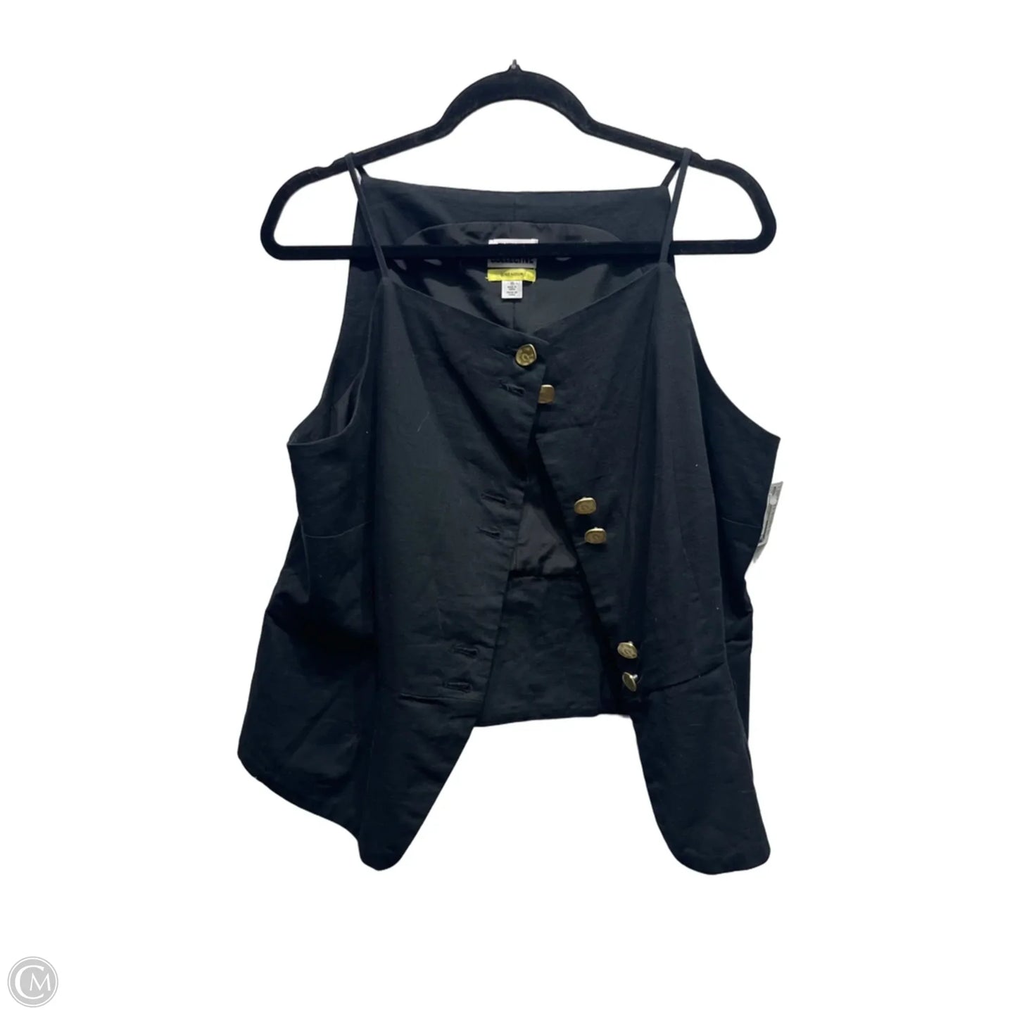 Top Sleeveless By Future Collective In Black, Size: 16