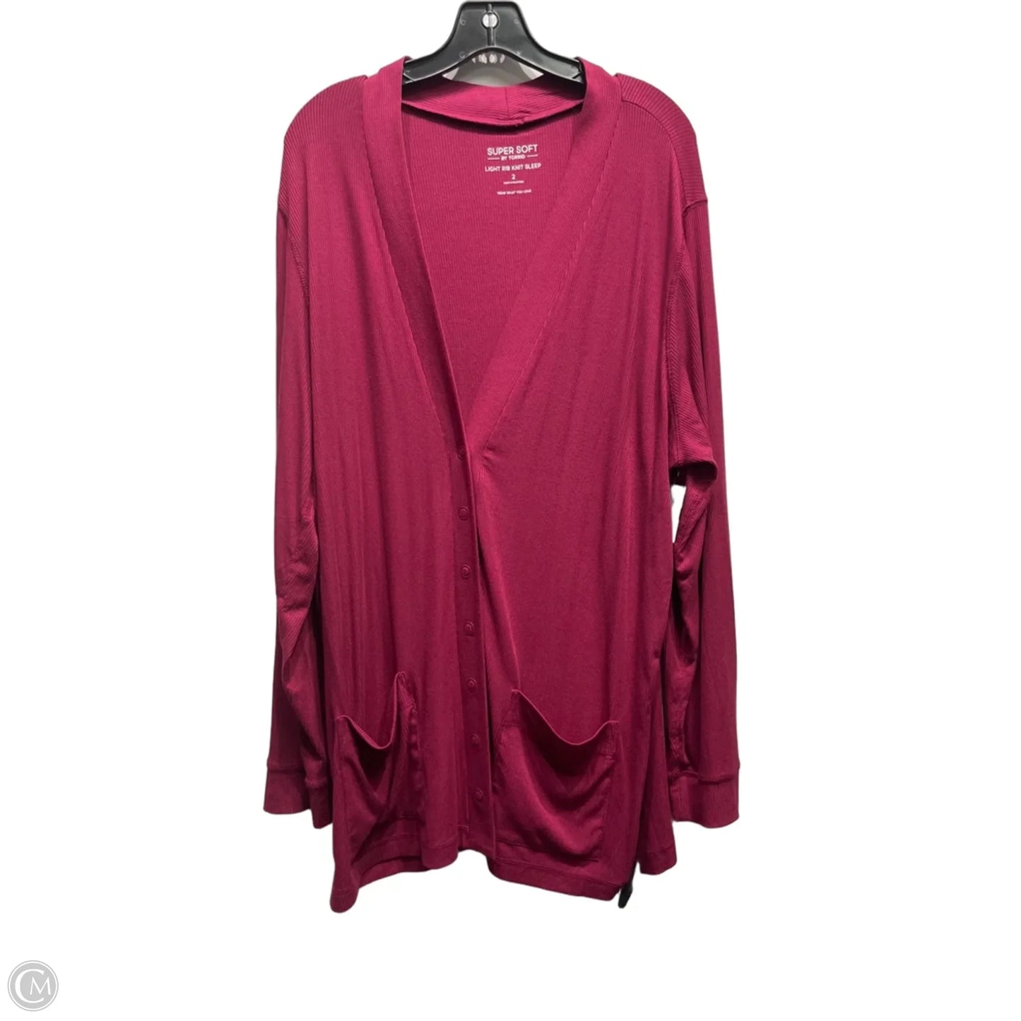 Cardigan By Torrid In Purple, Size: 2x