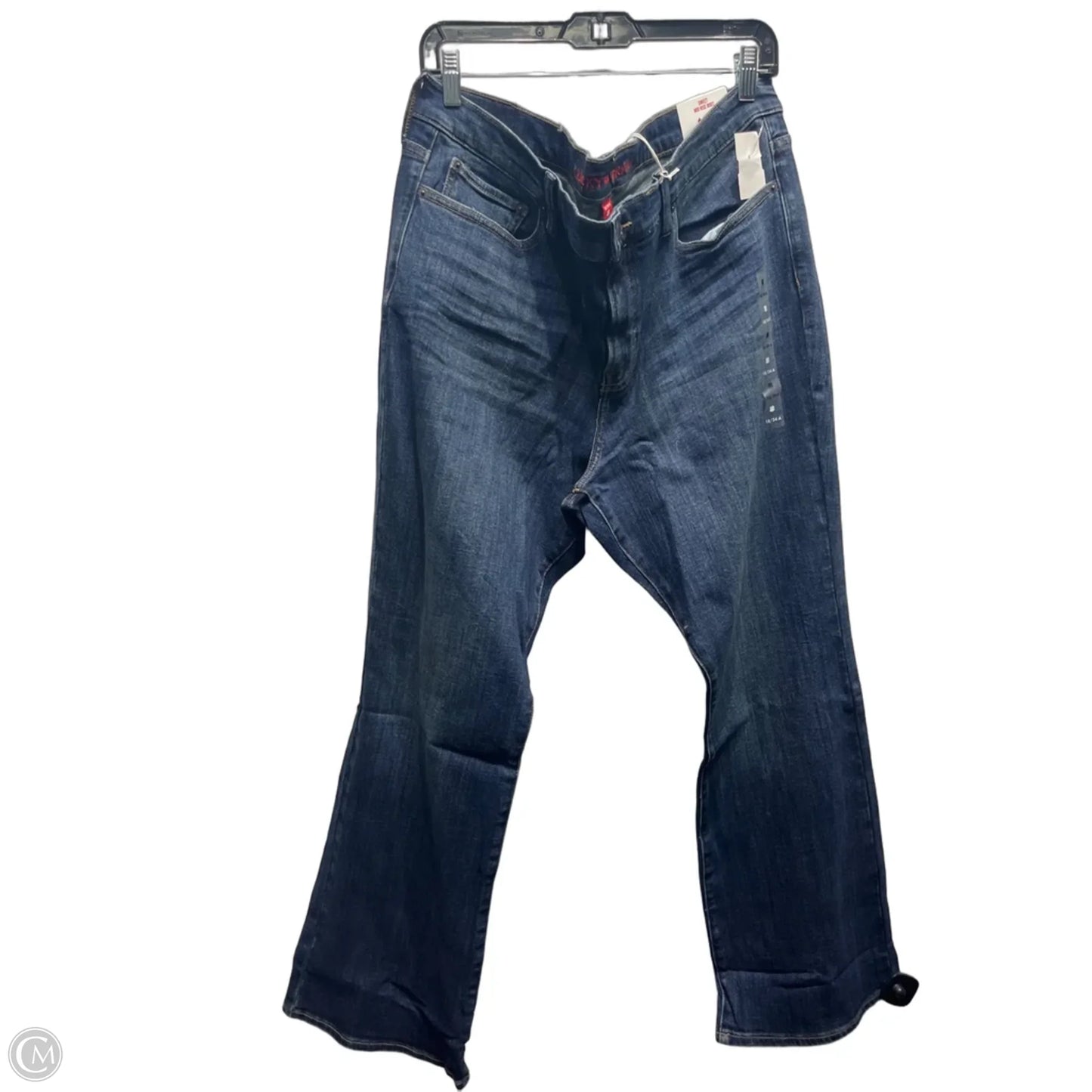 Jeans Boot Cut By Lucky Brand In Blue Denim, Size: 18