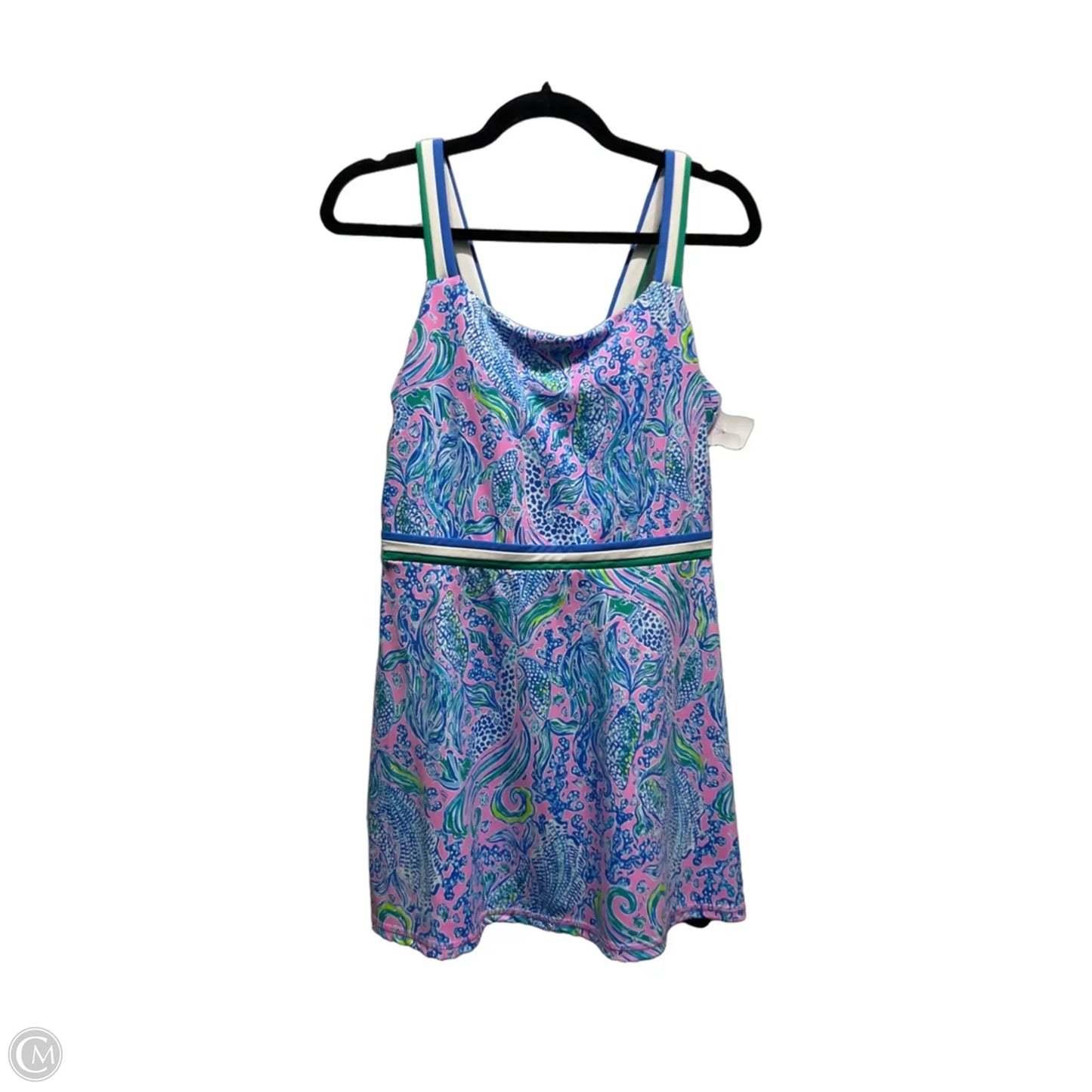 Dress Designer By Lilly Pulitzer In Blue & Pink, Size: S