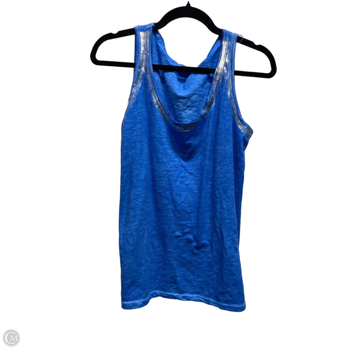 Top Sleeveless By M Made In Italy In Blue, Size: M