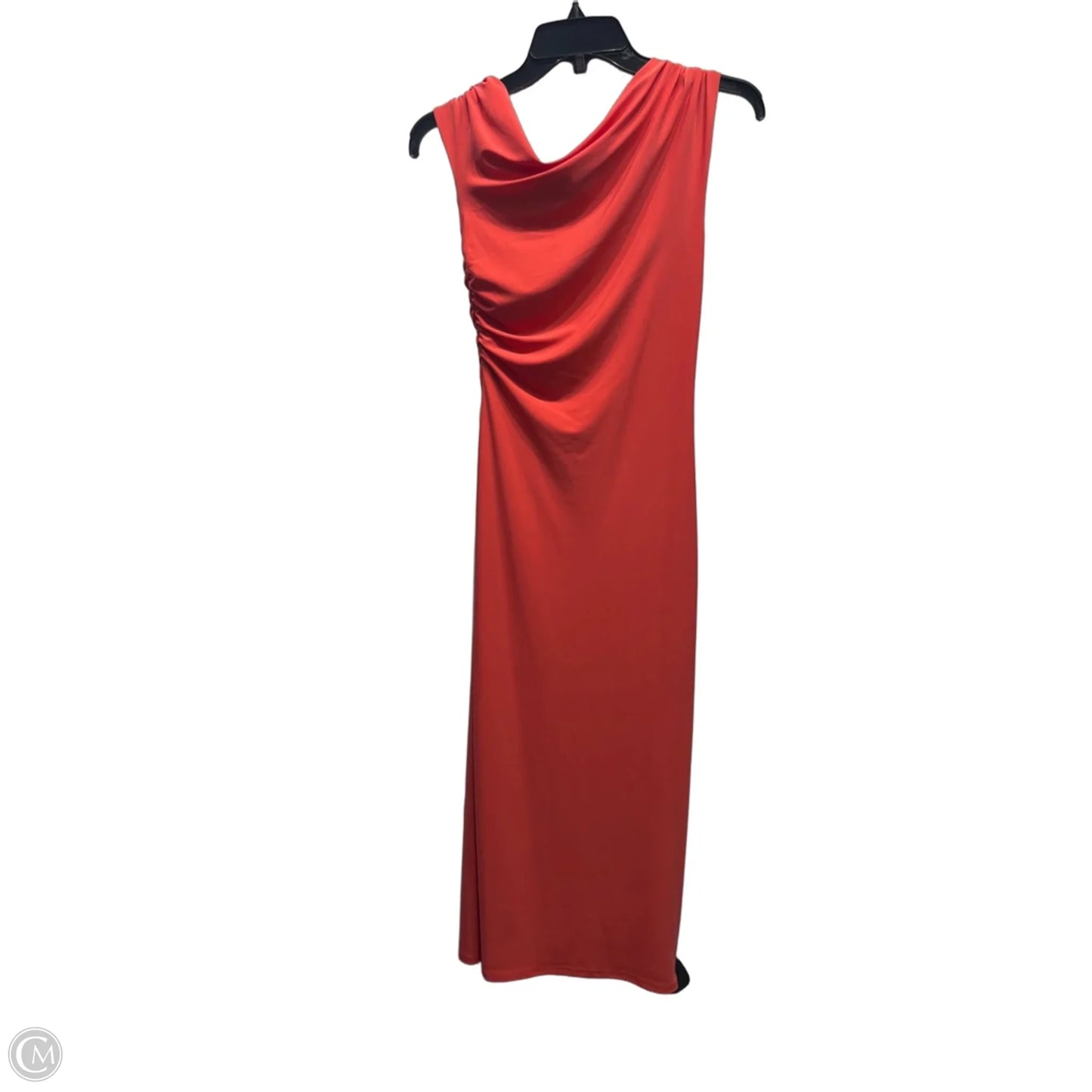 Dress Party Midi By Babaton In Coral, Size: Xs
