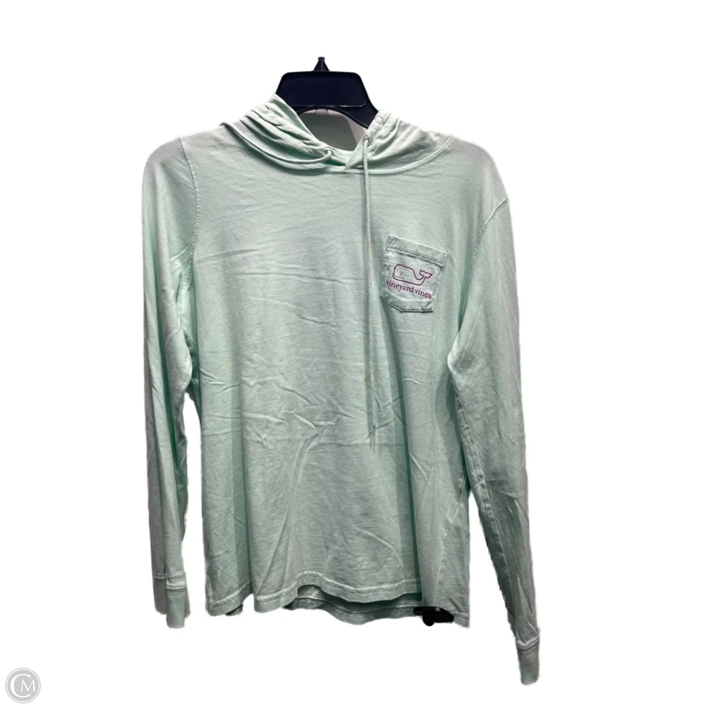 Top Long Sleeve By Vineyard Vines In Green, Size: M