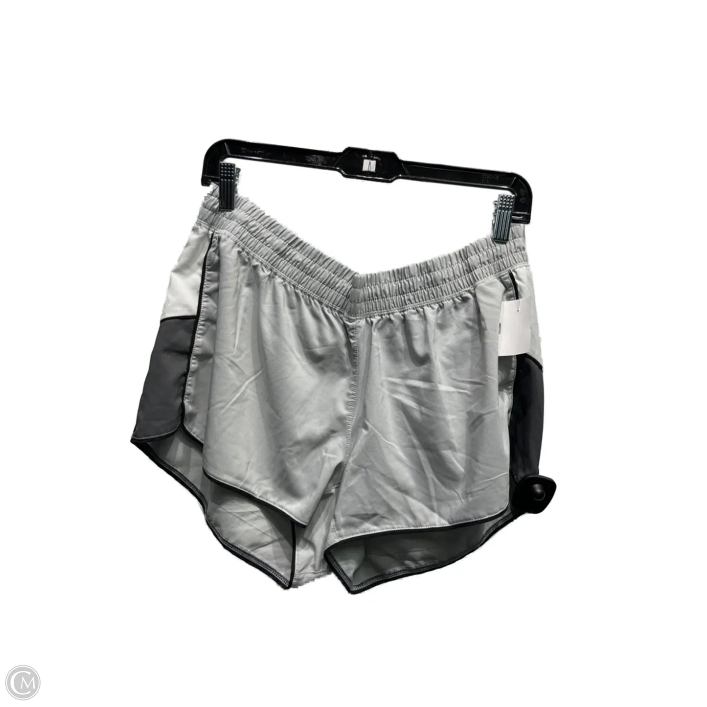 Athletic Shorts By Adidas In Grey, Size: L