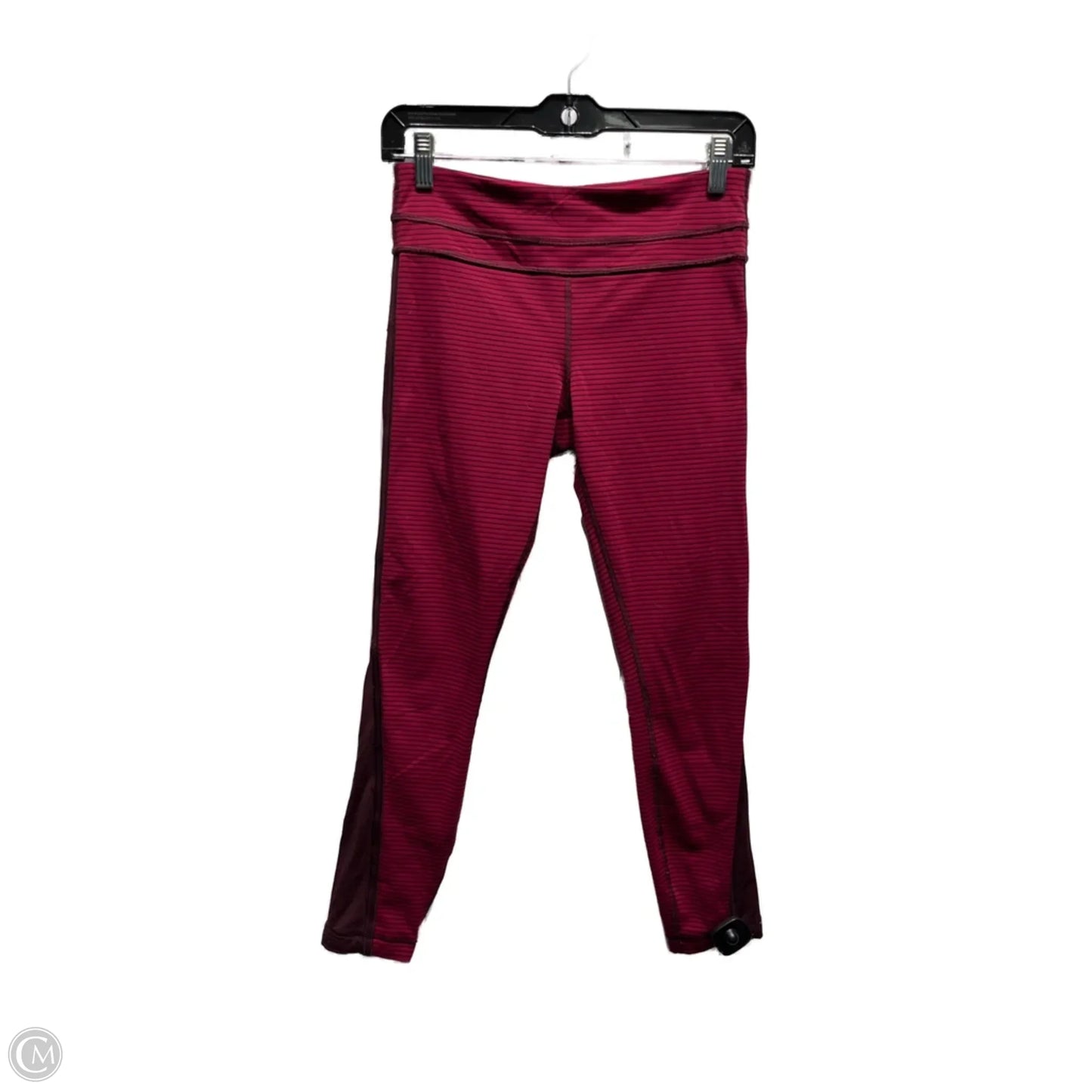 Athletic Leggings By Lululemon In Red, Size: 6