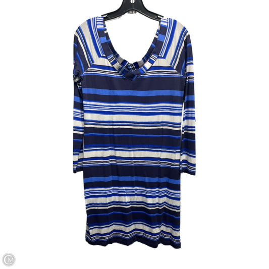 Dress Designer By Lilly Pulitzer In Blue & White, Size: S