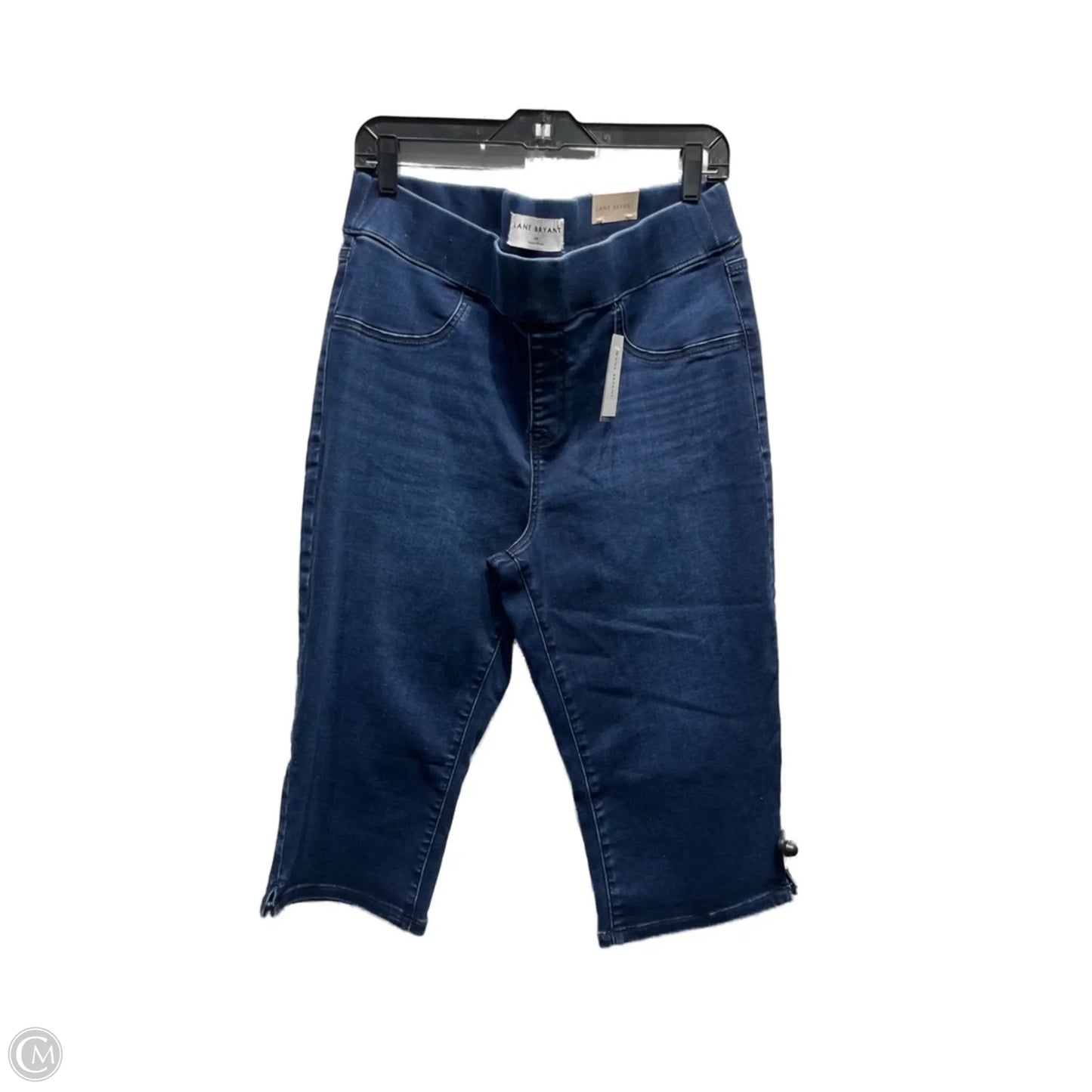 Capris By Lane Bryant In Blue Denim, Size: 12p