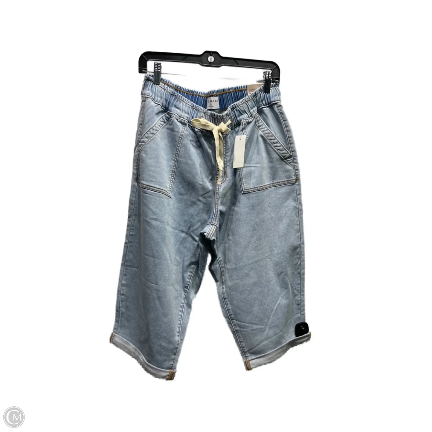 Capris By Lane Bryant In Blue Denim, Size: 12p