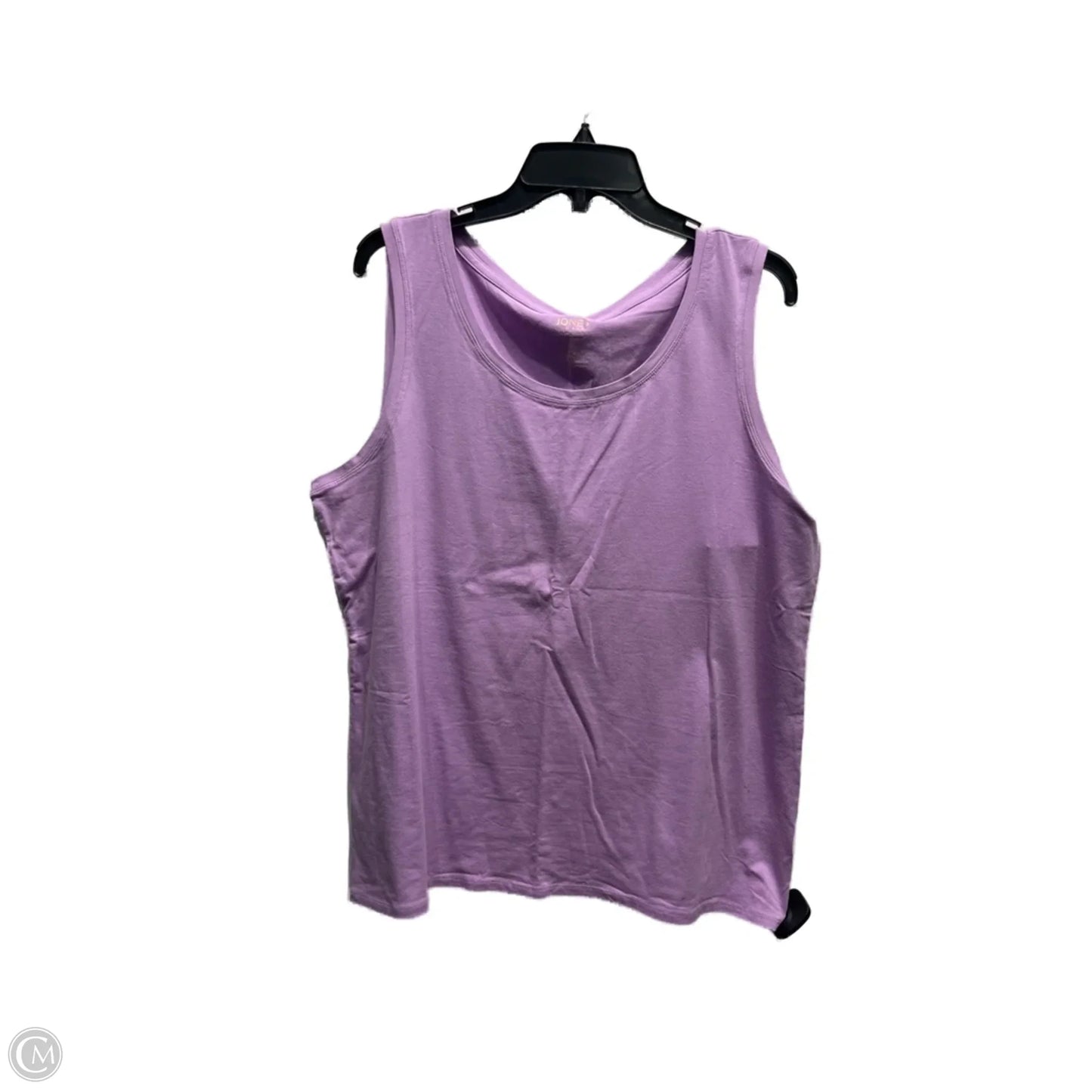 Top Sleeveless By Jones New York In Purple, Size: Xxl