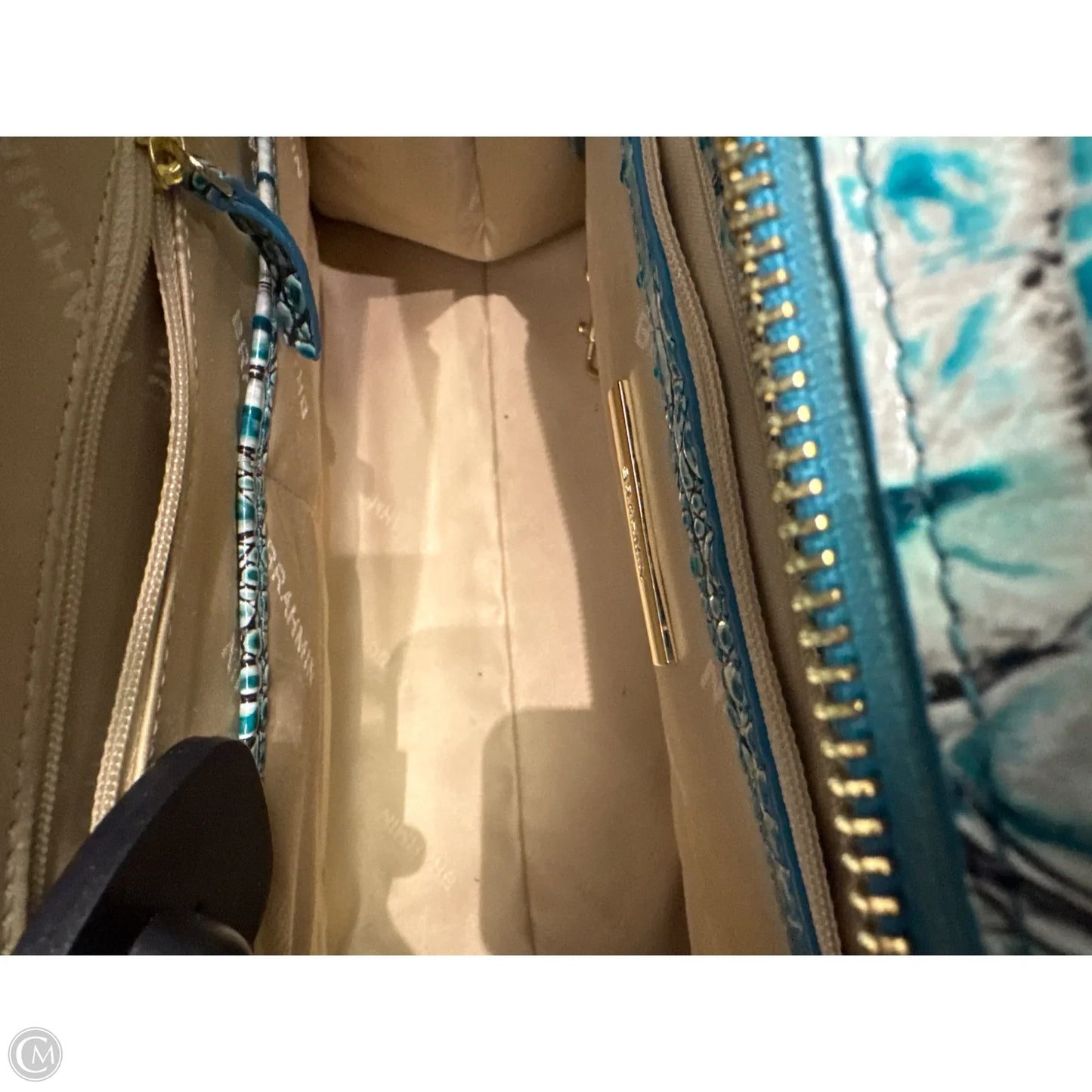 Handbag Designer By Brahmin, Size: Medium