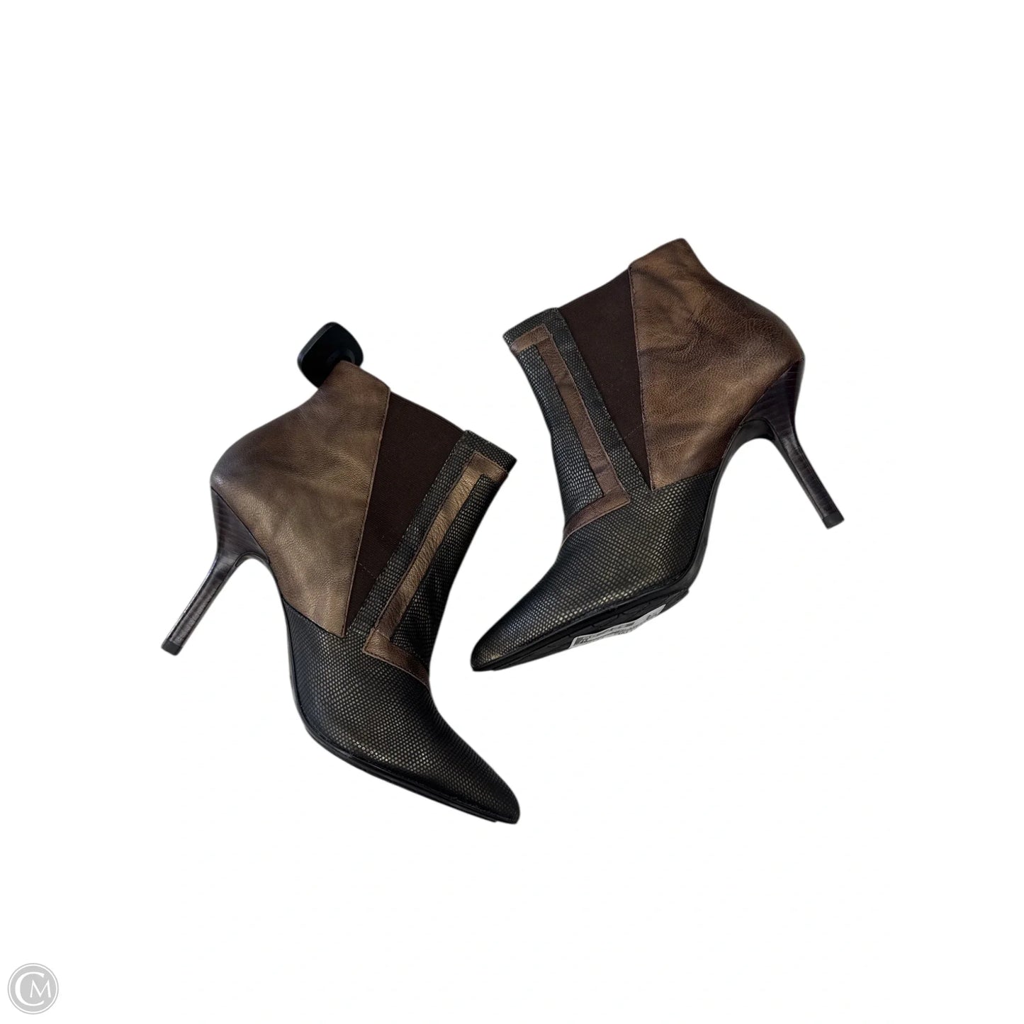 Boots Ankle Heels By Donald Pliner In Brown, Size: 10