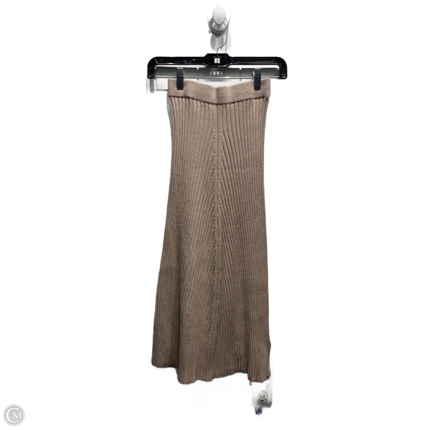 Skirt Midi By Cider In Tan, Size: S
