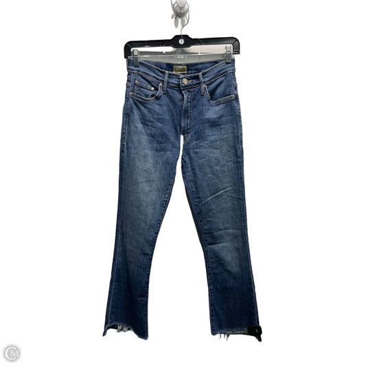 Jeans Skinny By Mother In Blue Denim, Size: 4